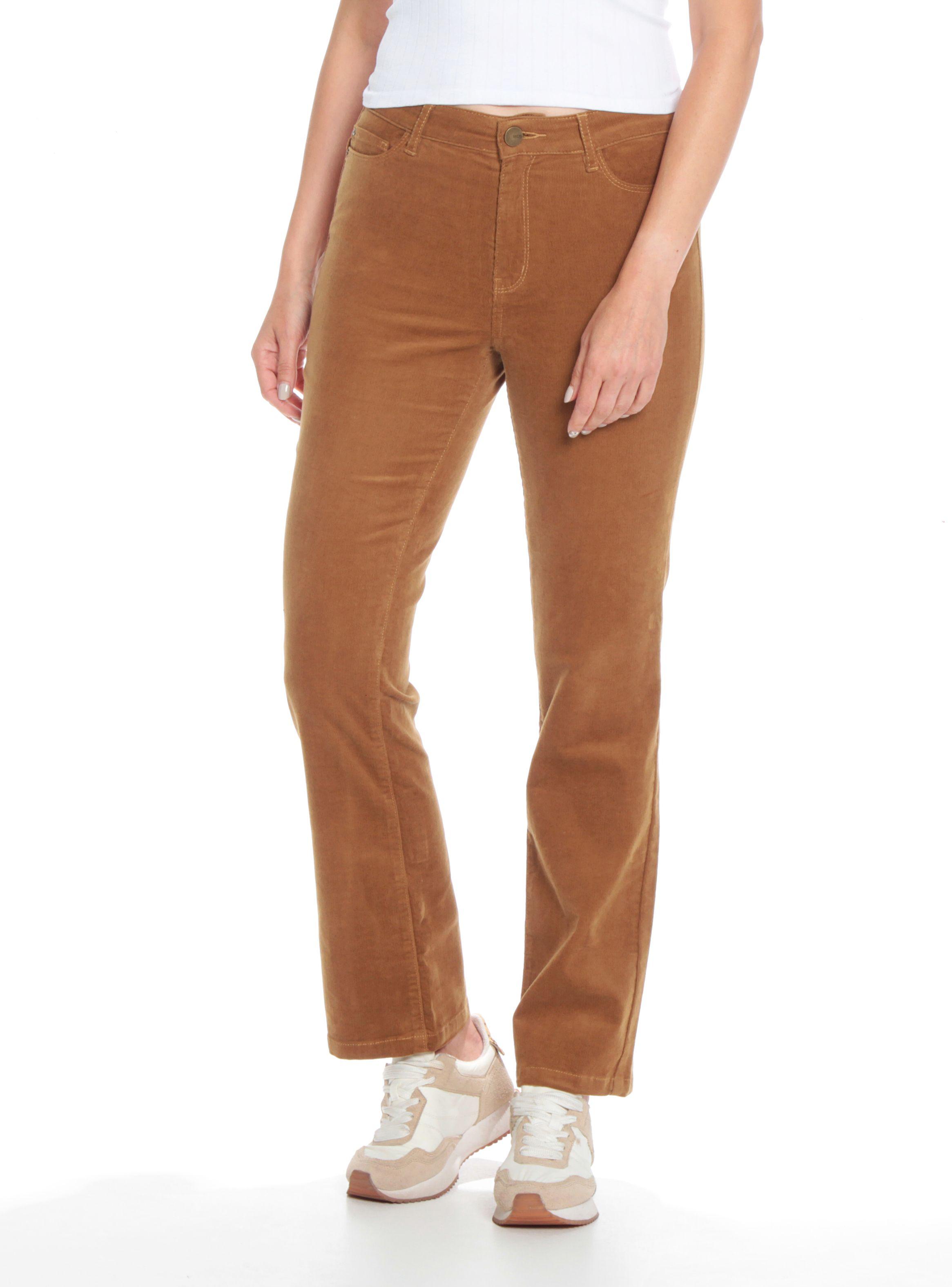 Pantalon Recto Cotele Pretina Wados-0