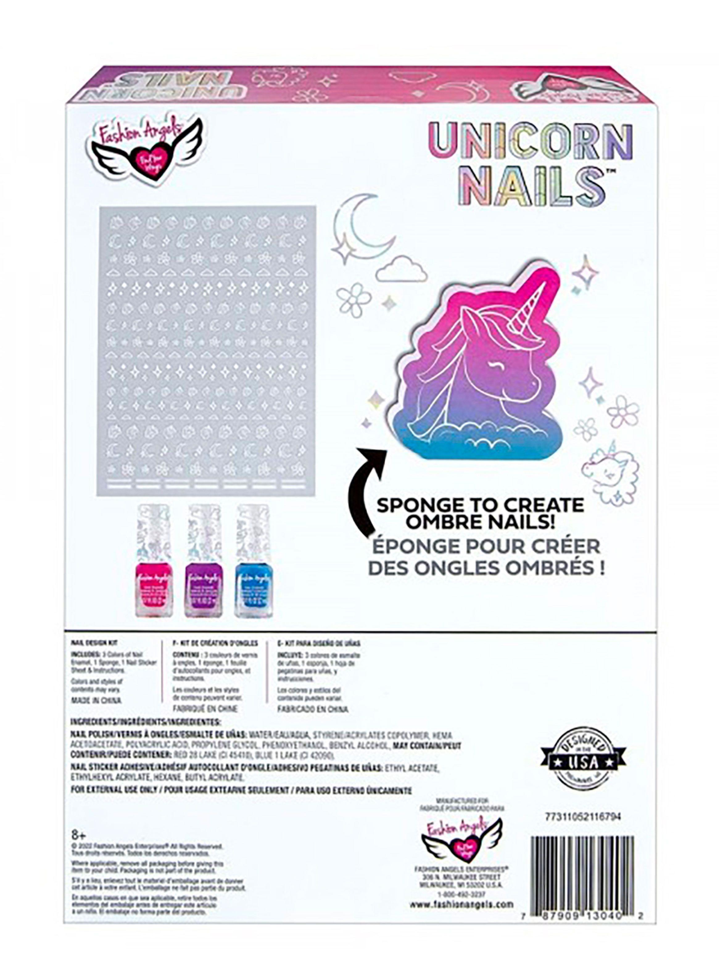 Diseño Uñas Estilo Unicornio-3