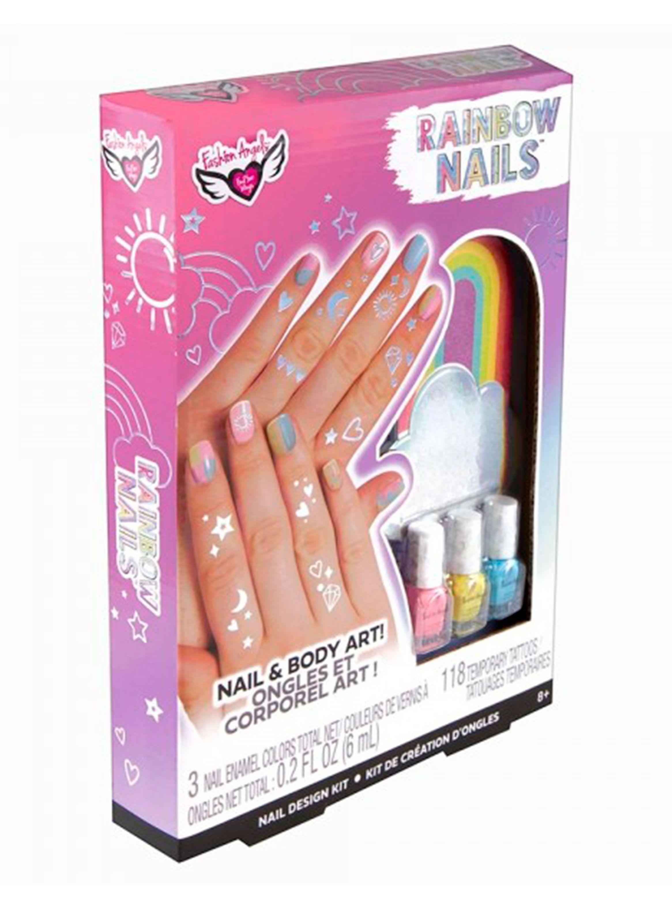 Diseño Uñas Estilo Arcoiris-0