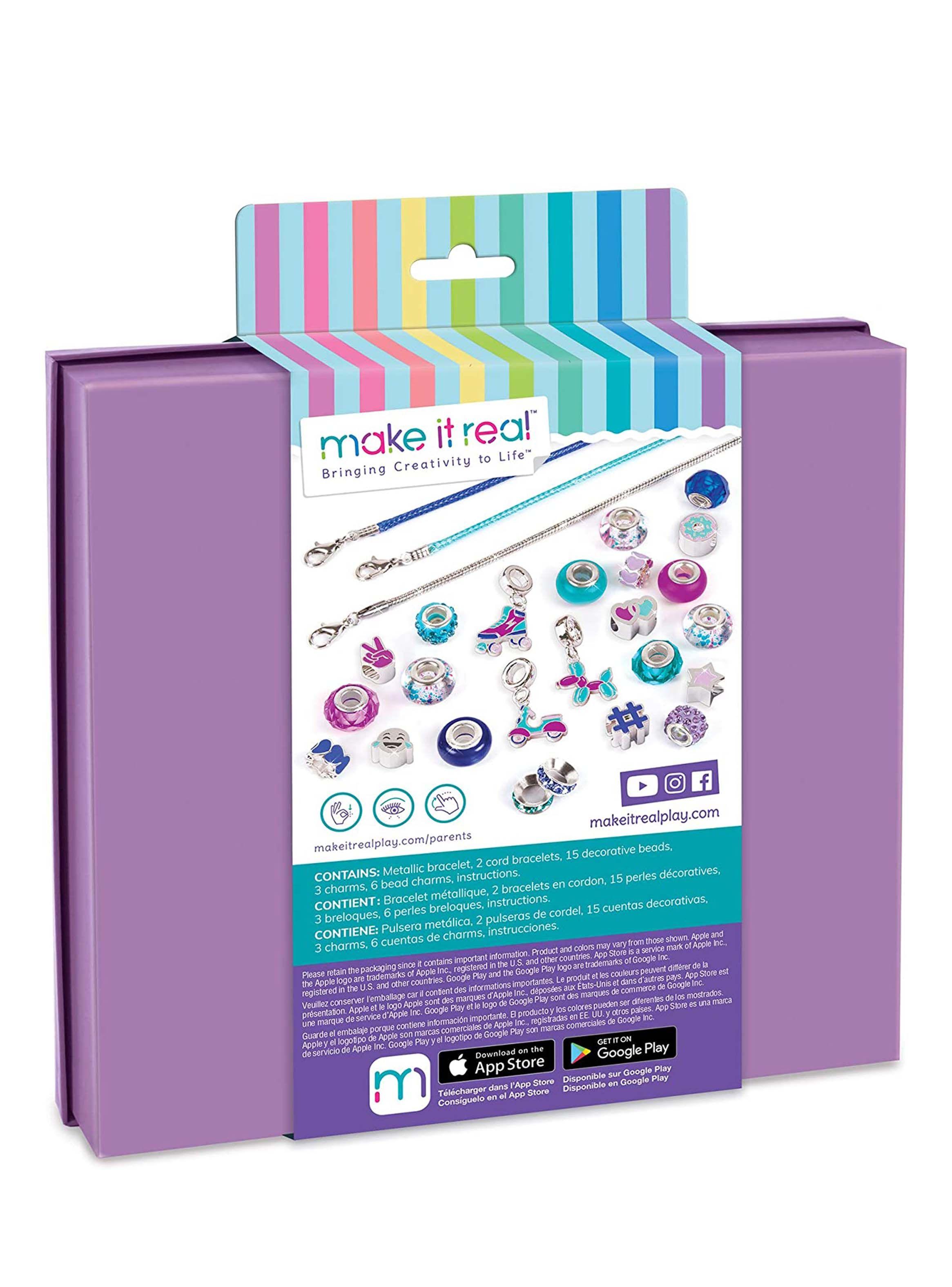 Brazaletes Brillantes con Halo Charms Make It Real-3