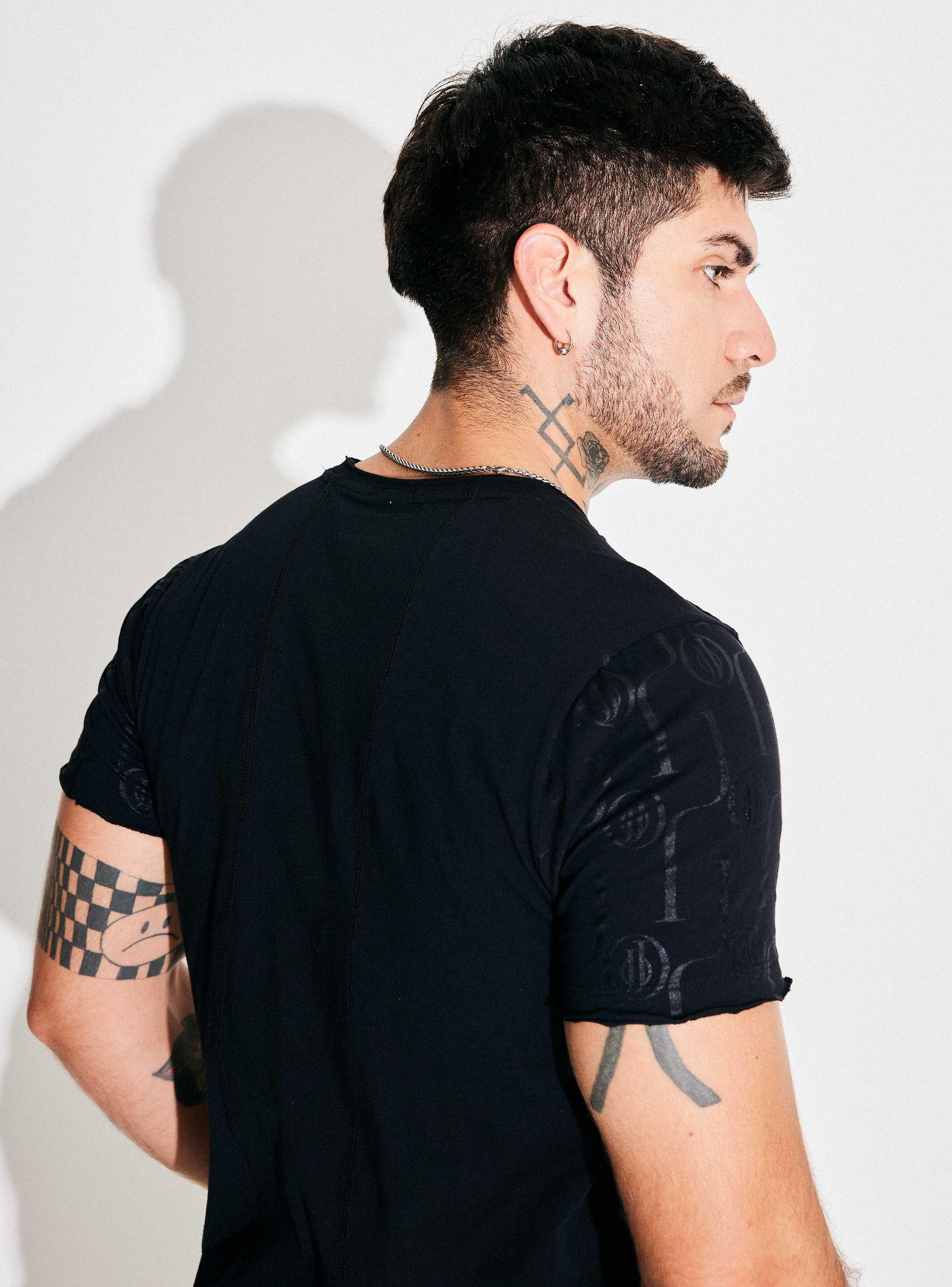 Polera Coulple Full Estampada con Foil-3