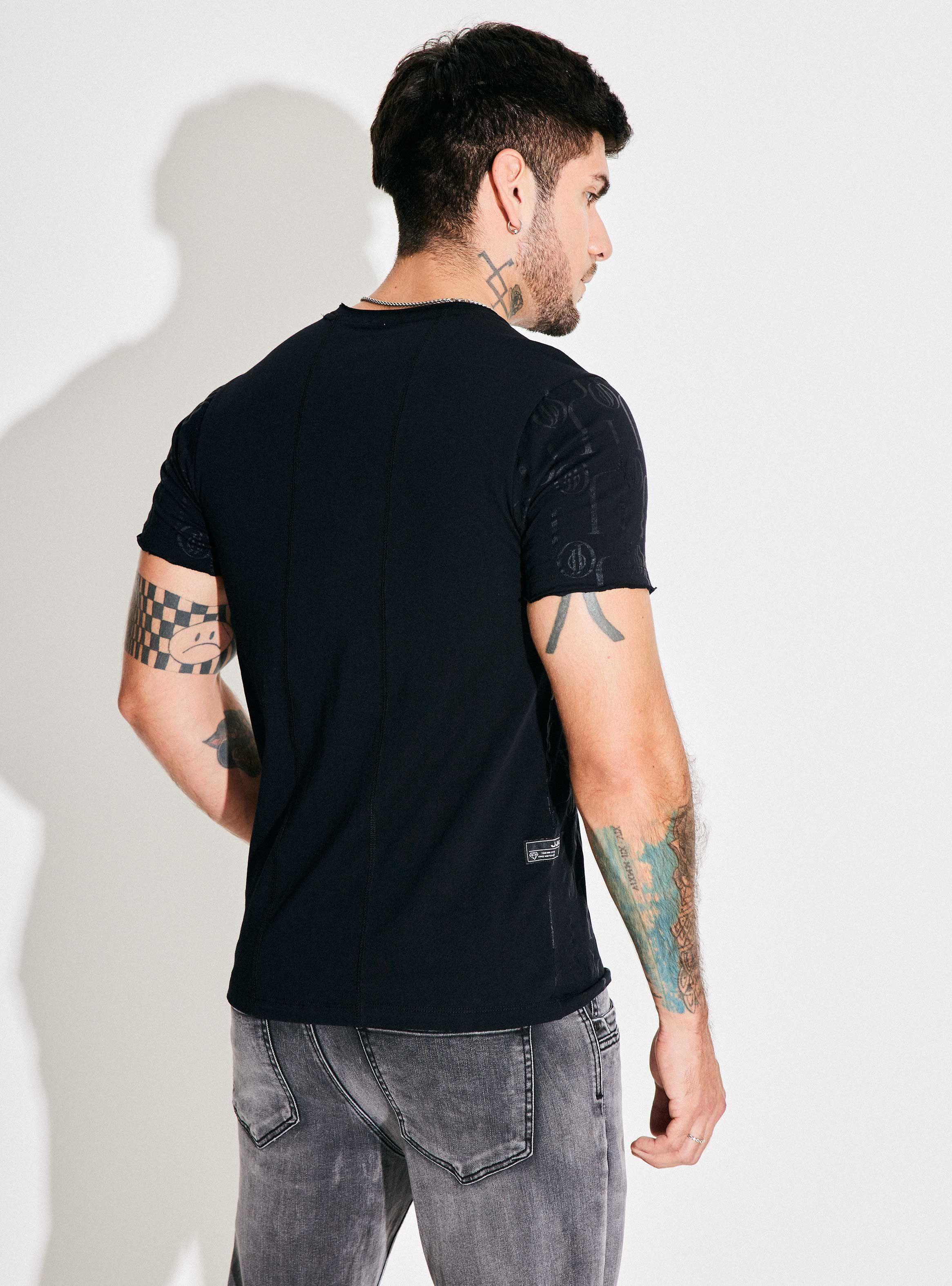 Polera Coulple Full Estampada con Foil-1