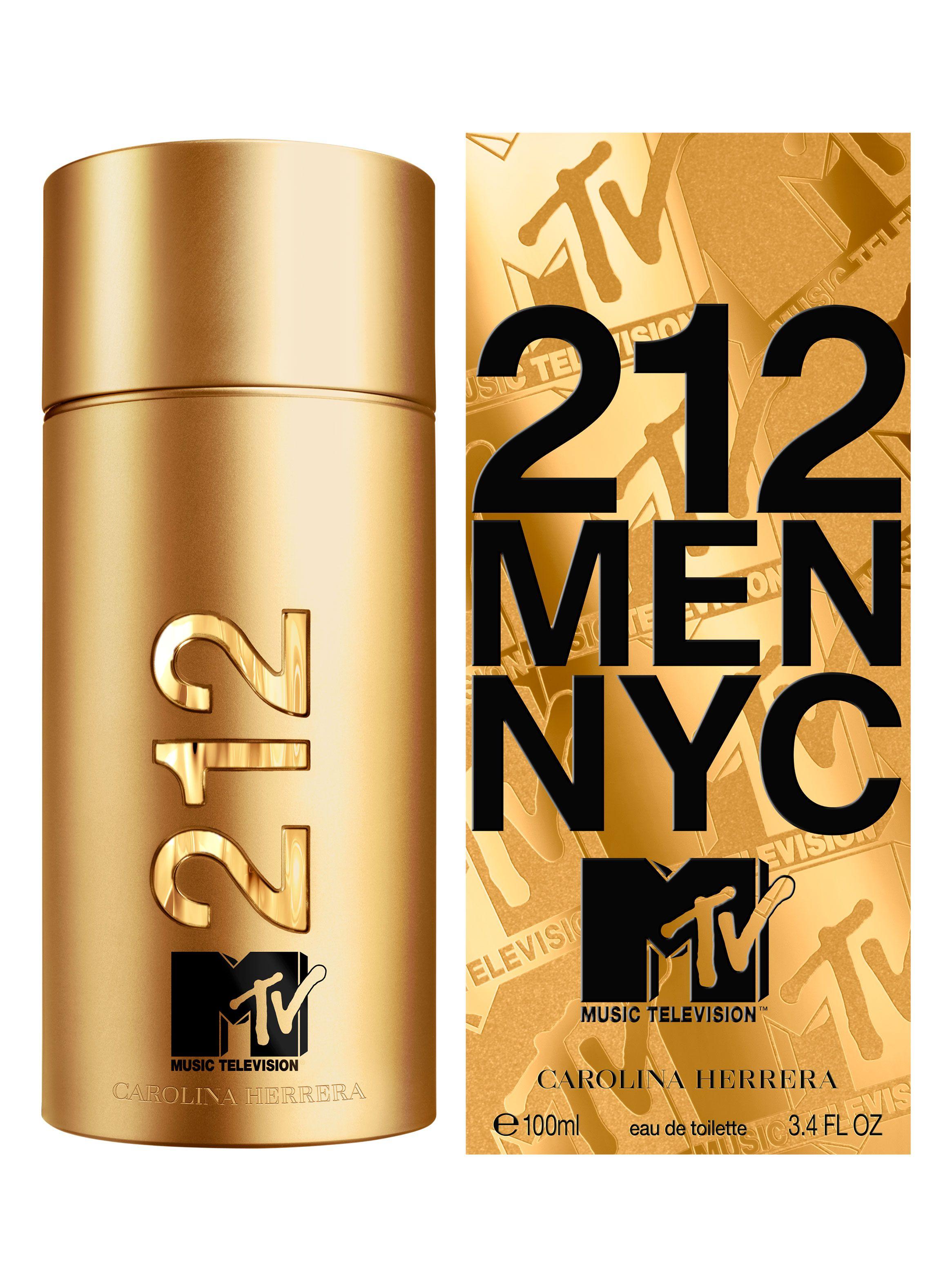 Perfume 212 Men NYC MTV EDP Hombre 100 ml Carolina Herrera-1