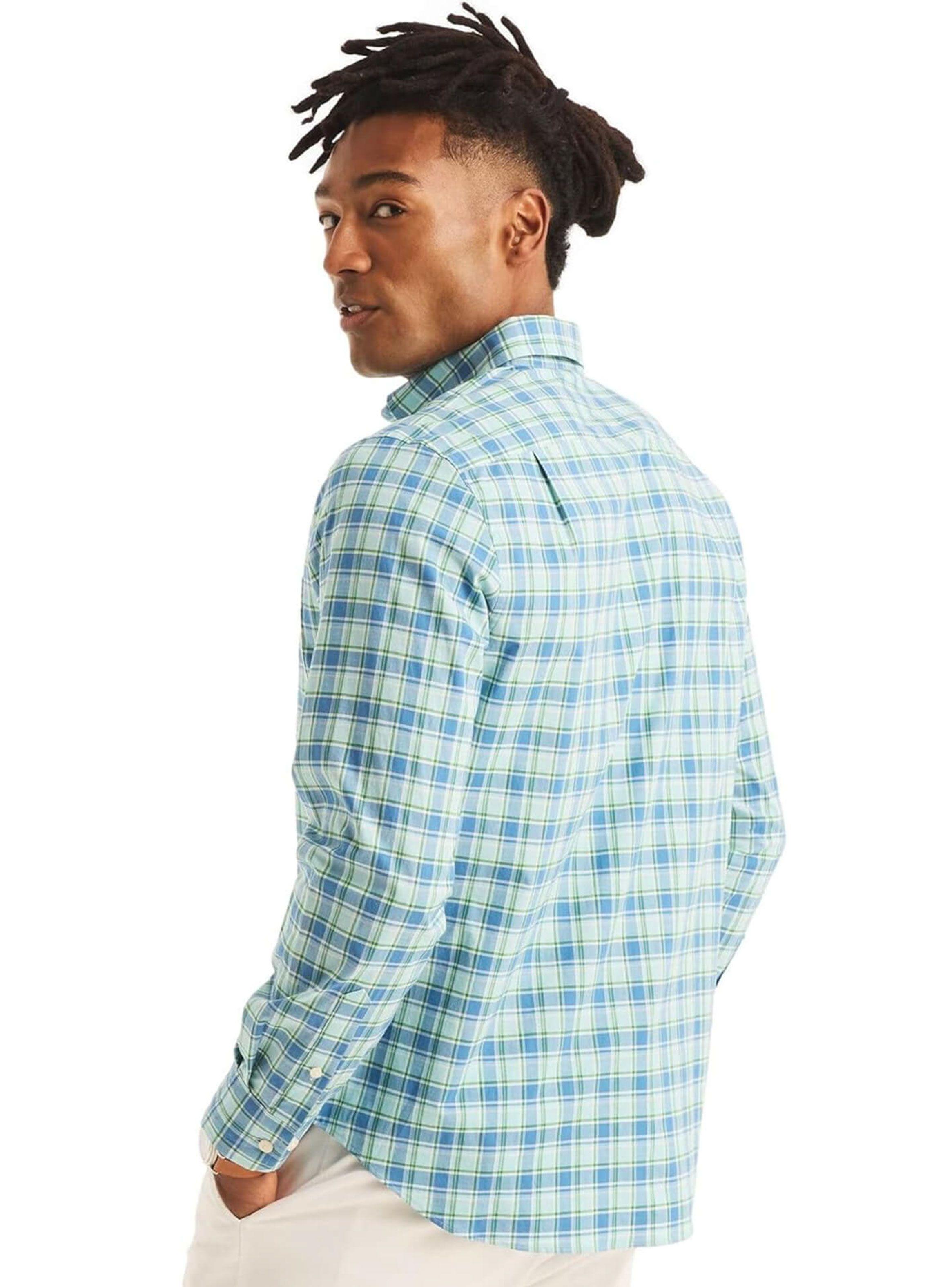 Camisa Casual Estampada Cuadros-1