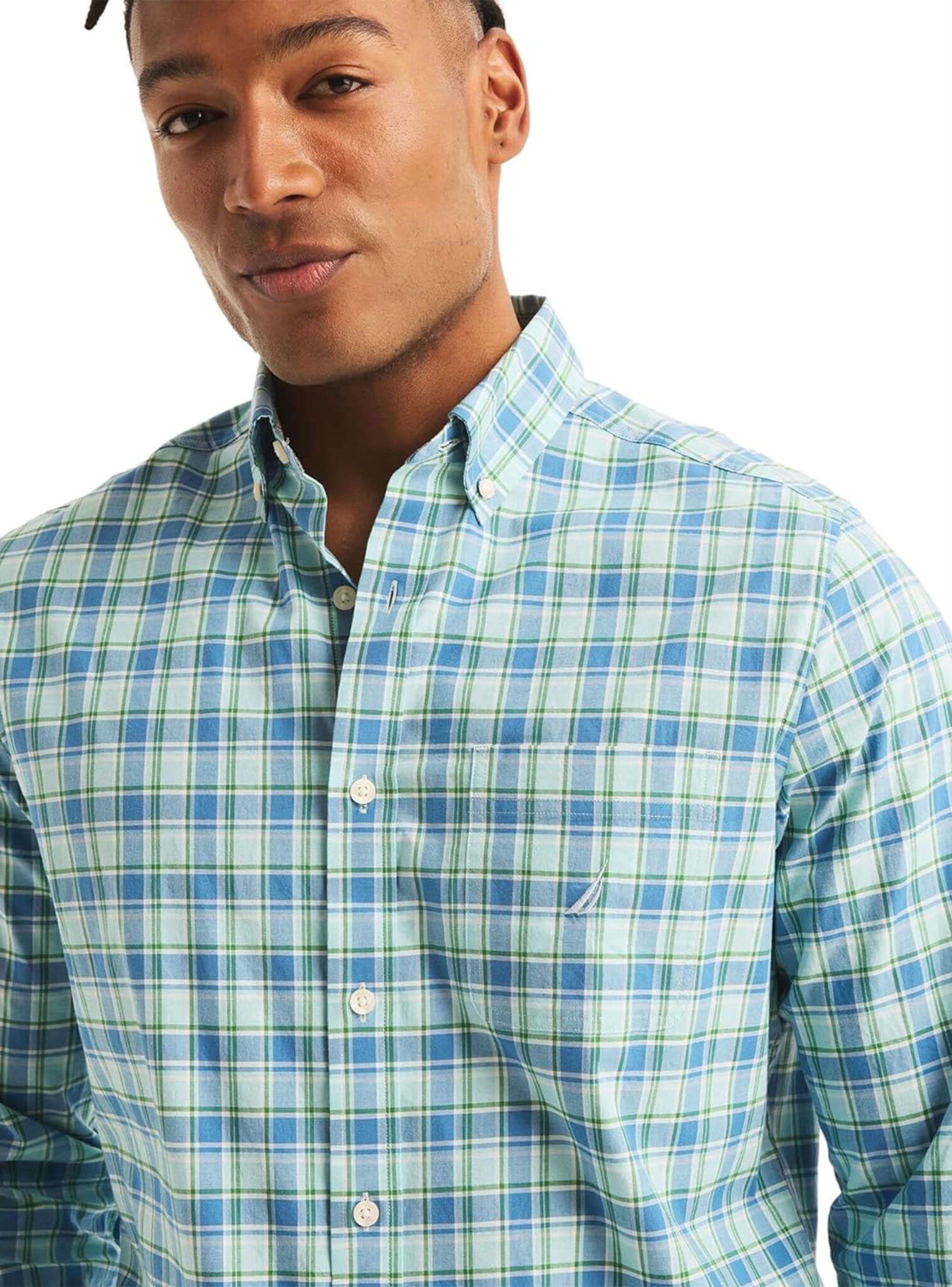 Camisa Casual Estampada Cuadros-2