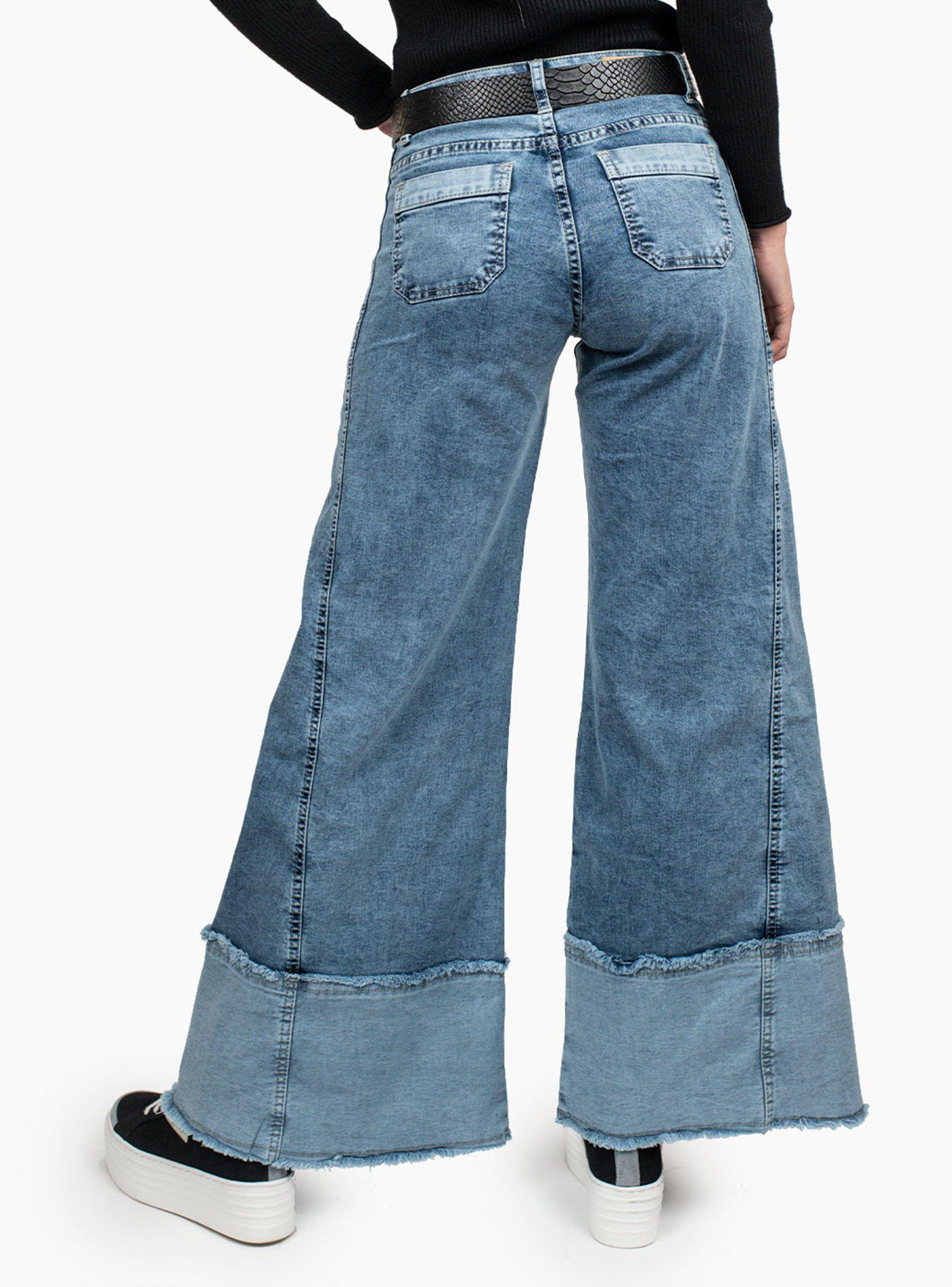 Jeans Amanda Azul Gravillado-1