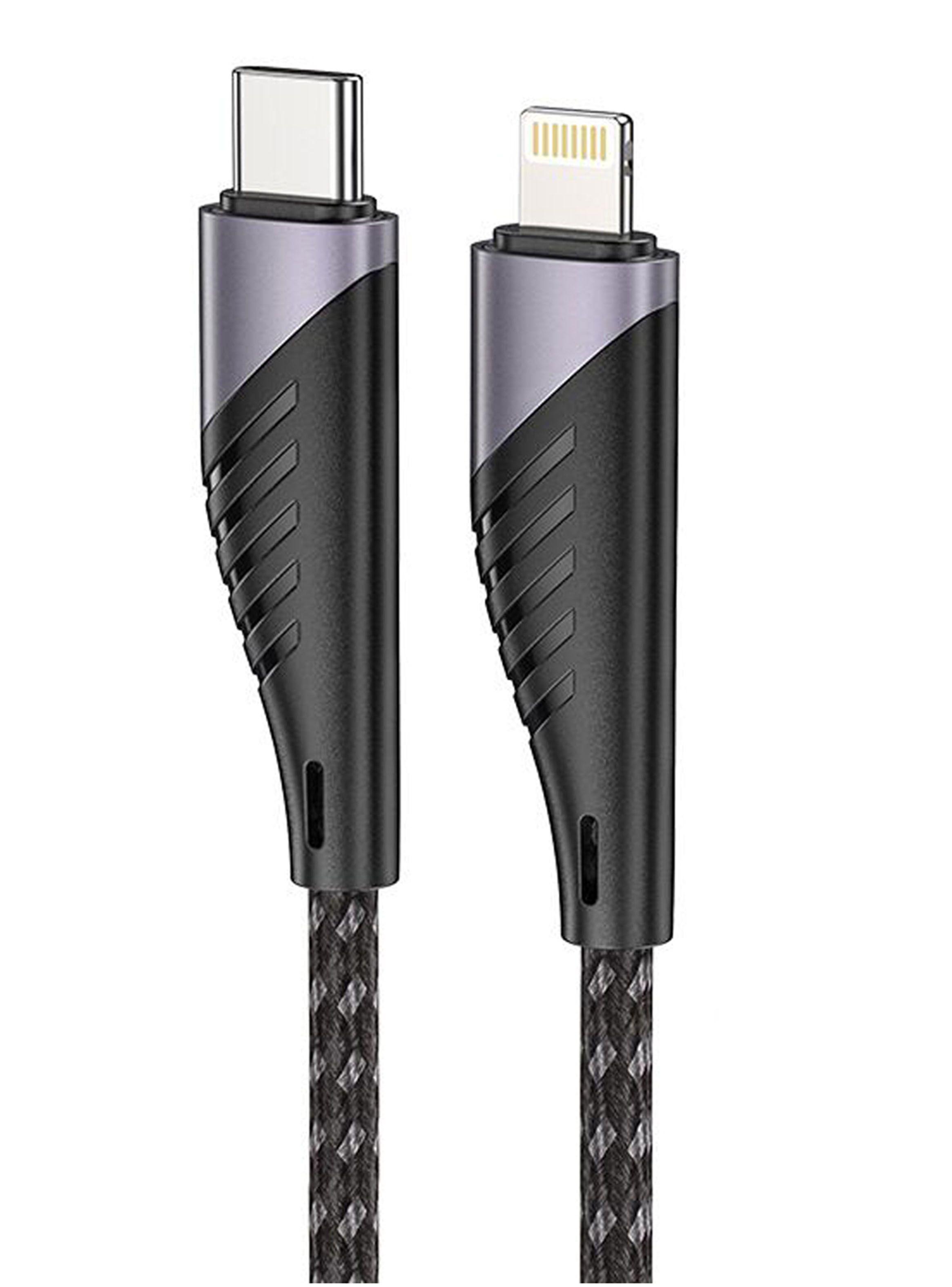 Cable USB-C a Lightning Carga Rápida 3.0A 20W-1