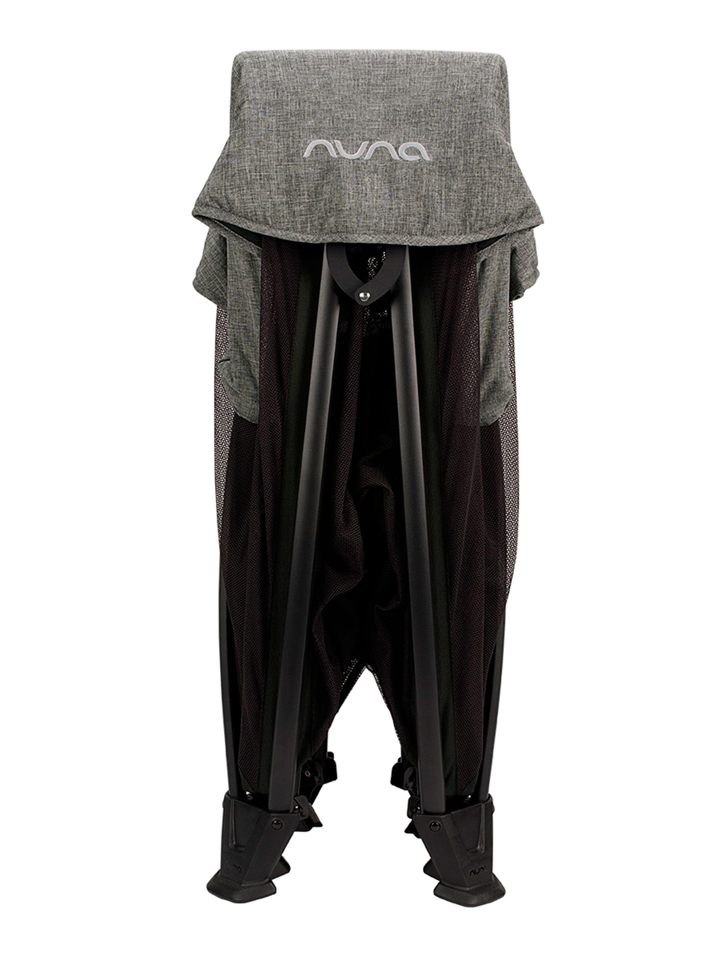 Cuna Corral Pack & Play Sena Aire Charcoal Nuna-4