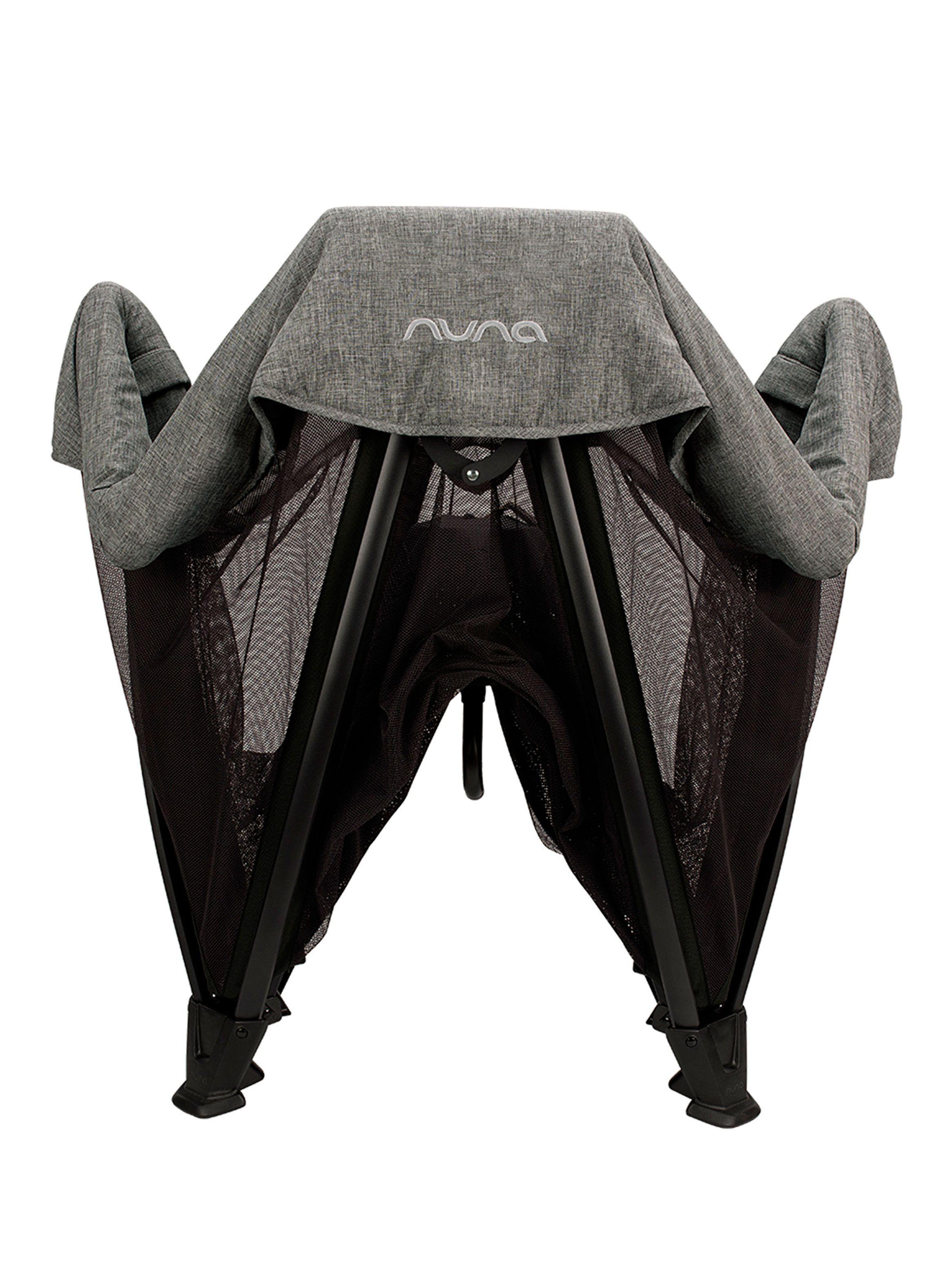 Cuna Corral Pack & Play Sena Aire Charcoal Nuna-3