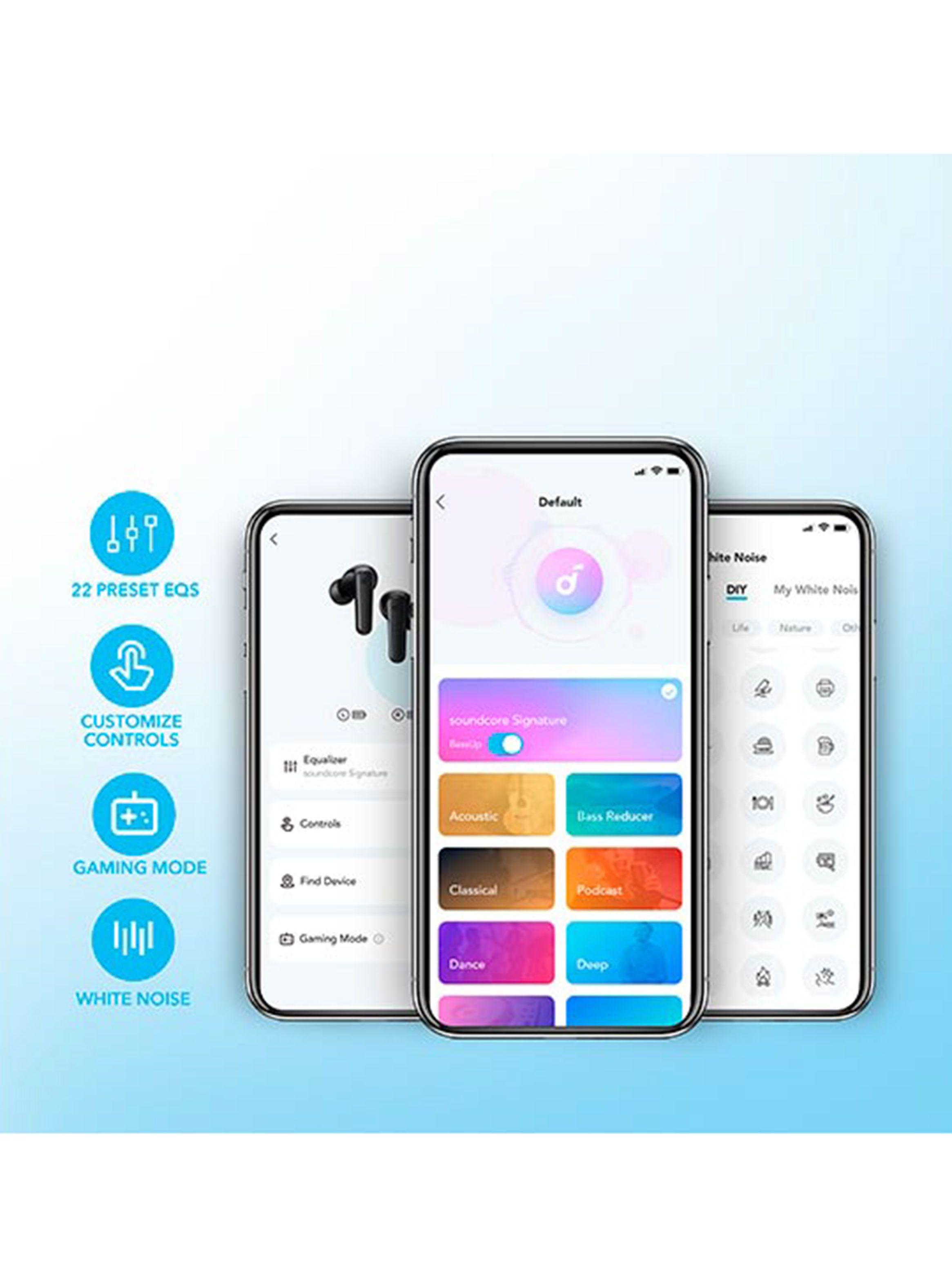 Audífonos Bluetooth True Wireless R50i Soundcore Negro-5