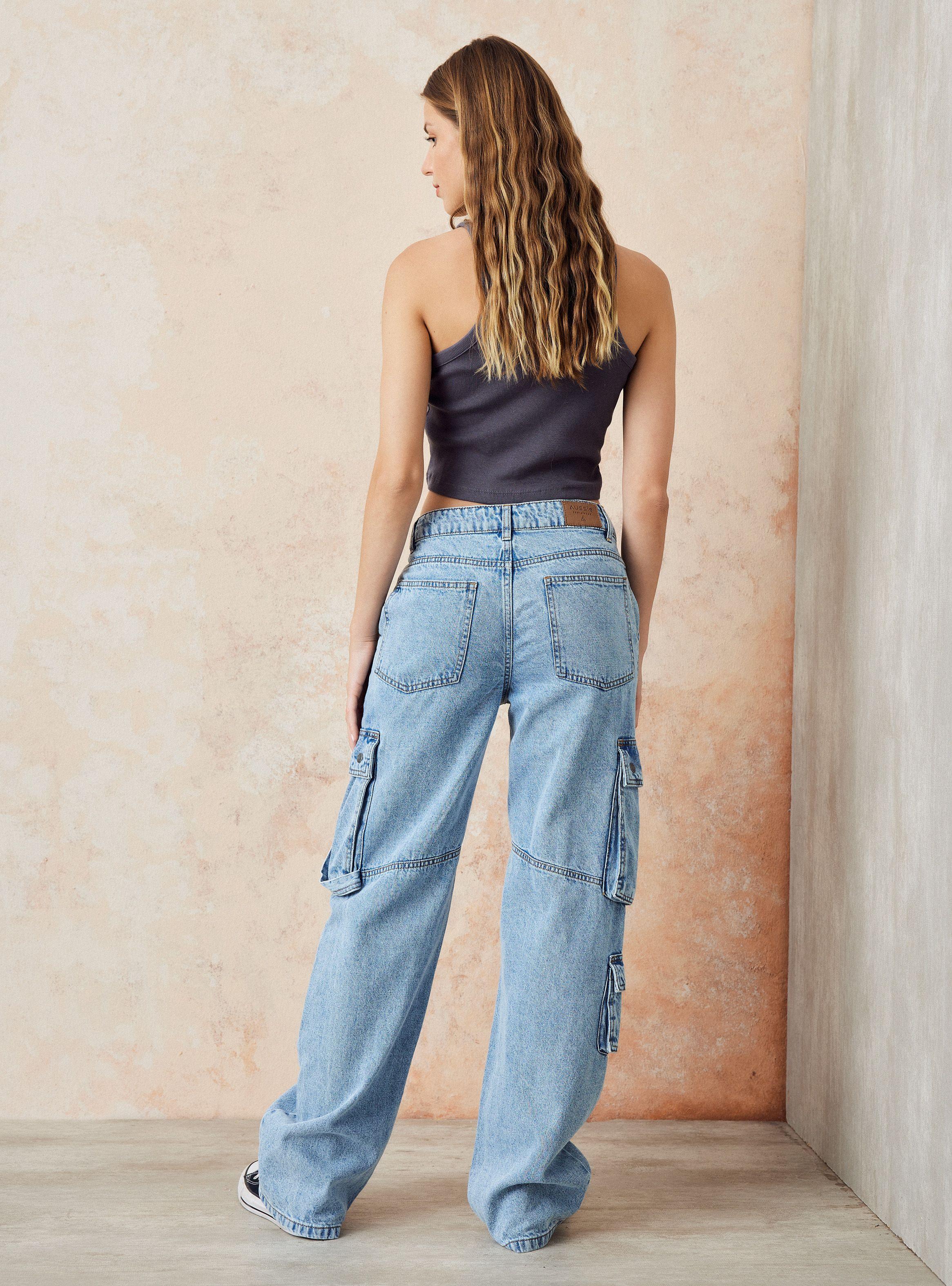 Jeans Bolsillos Cargo-5