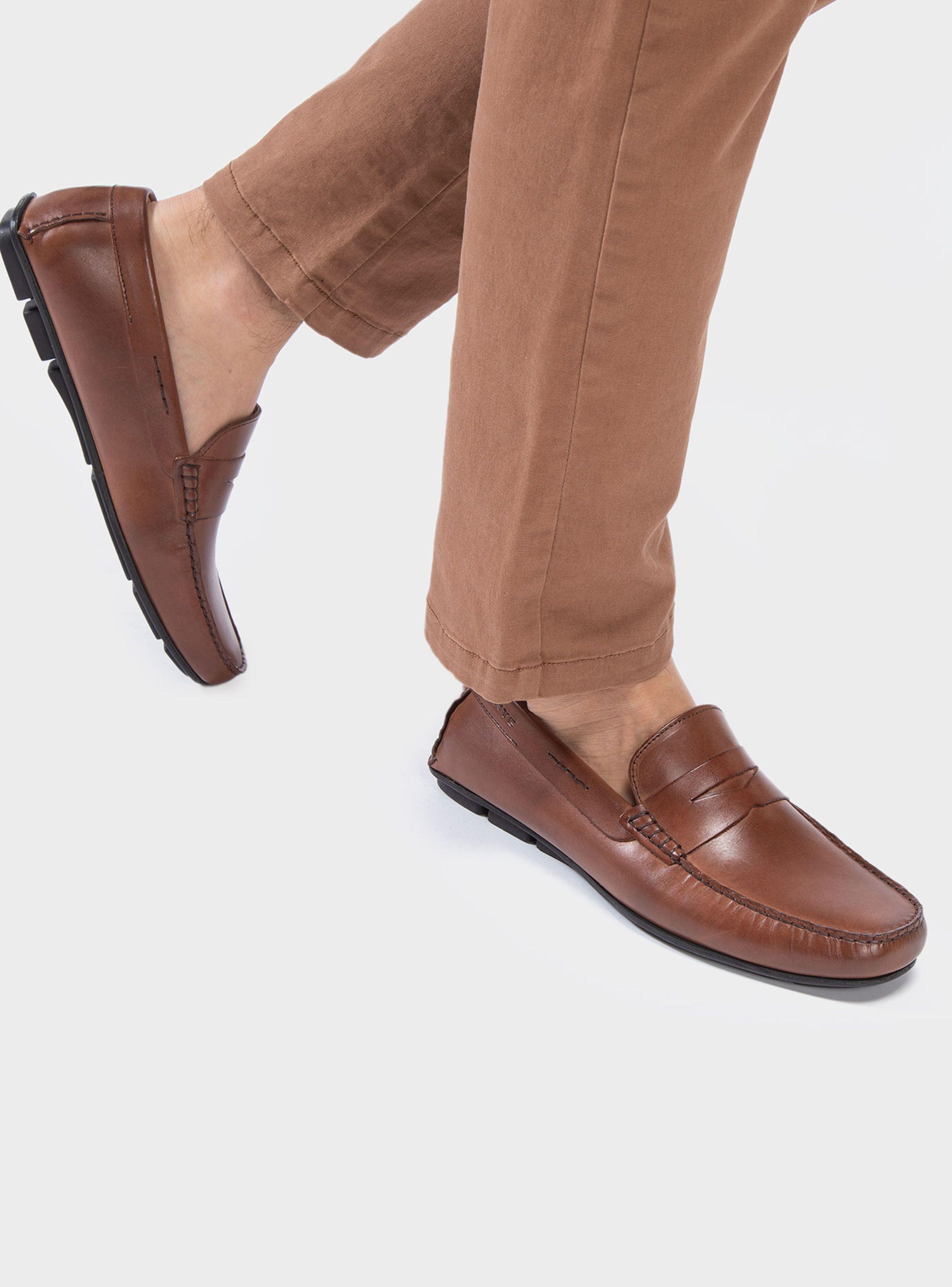 Mocasín Cuero Ancona-34058 Hombre-0