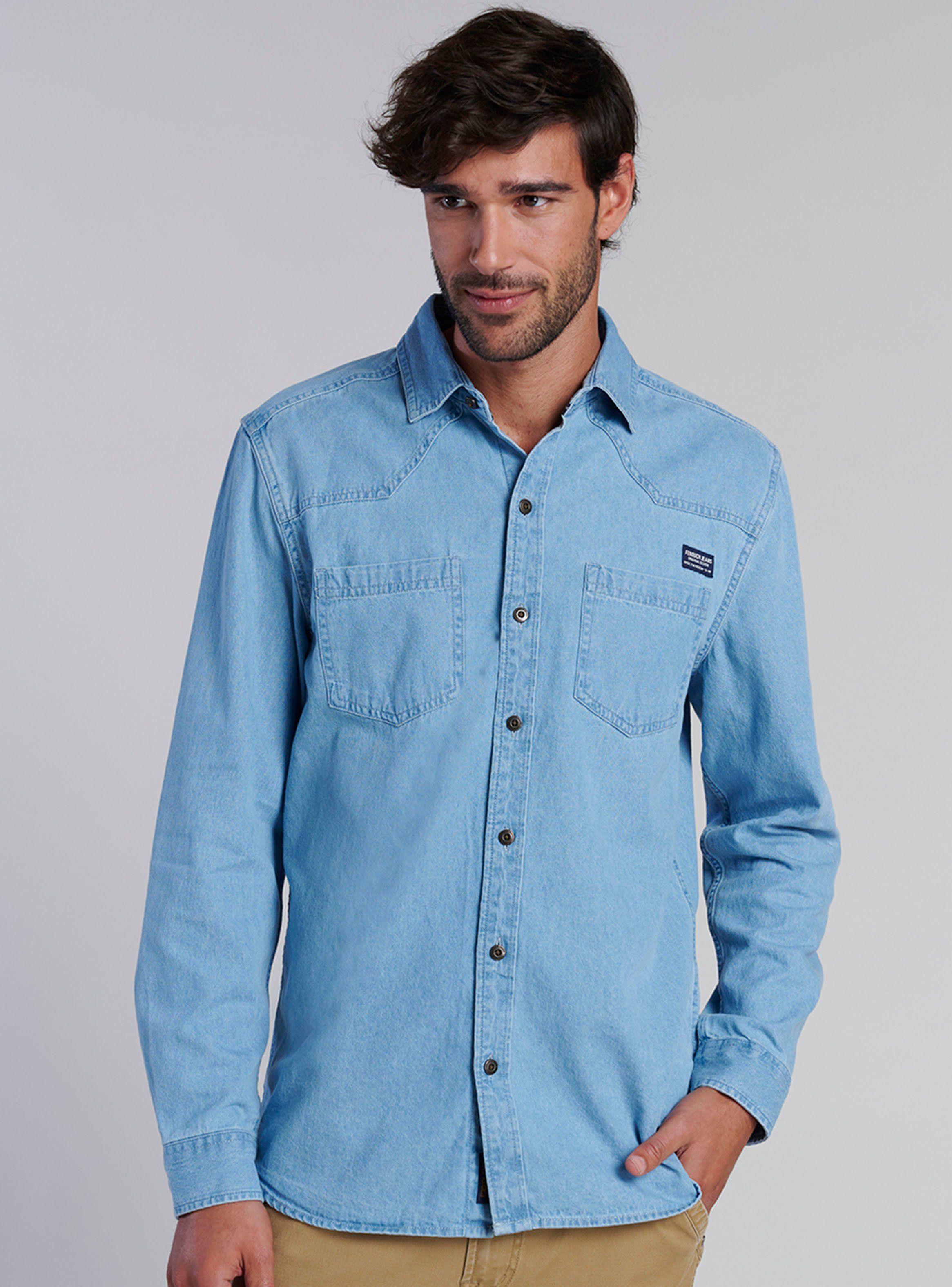 Camisa Mezclilla Florida-0