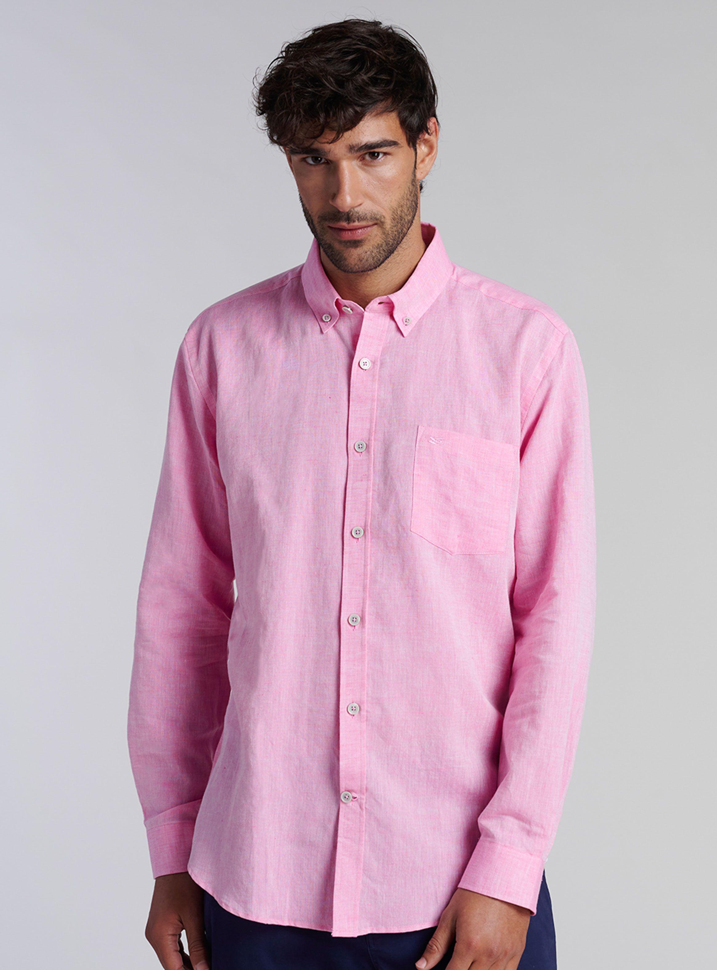 Camisa Sport Lino Regular Fit-0
