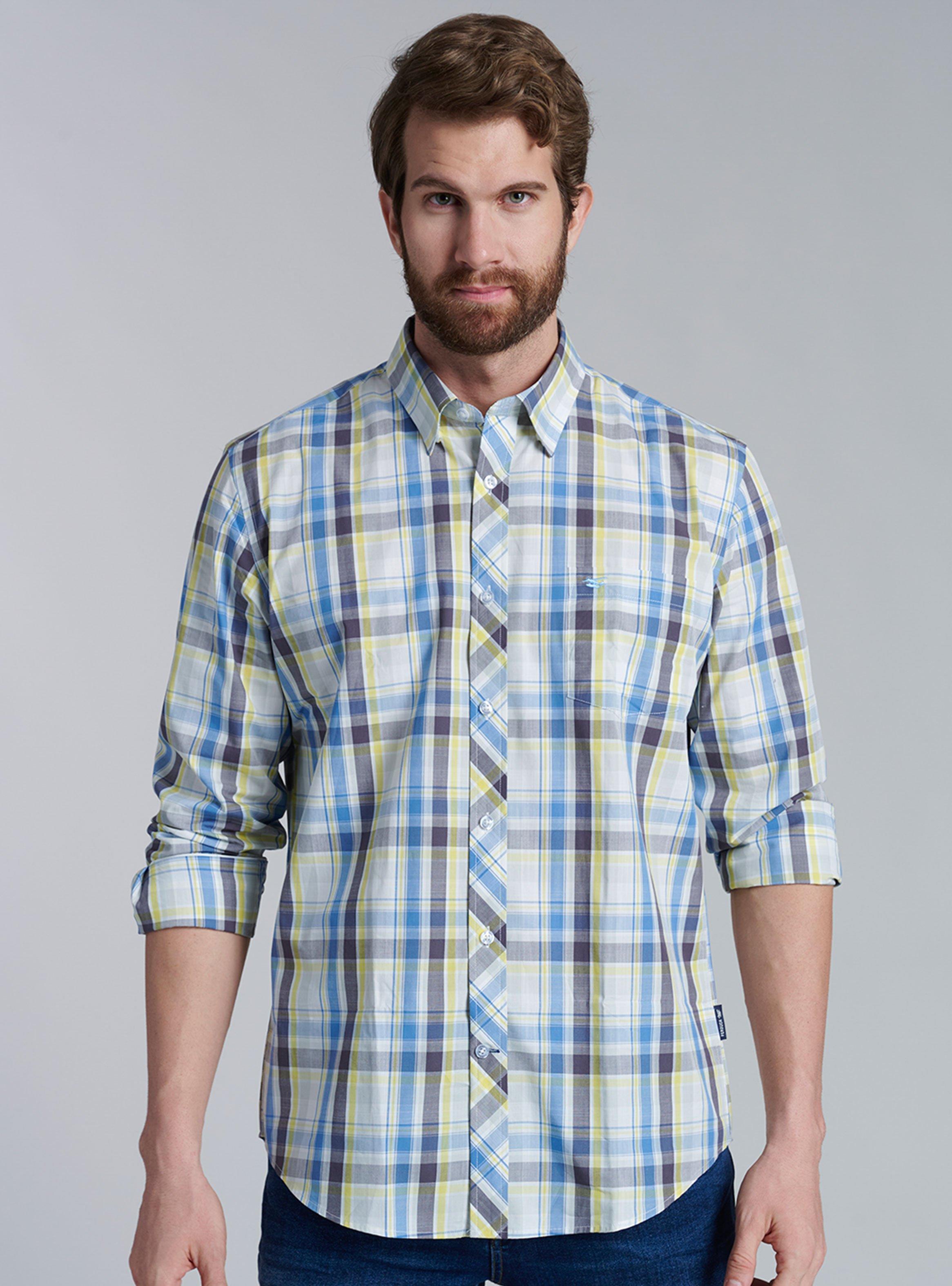 Camisa Check Orlando Slim Fit-0