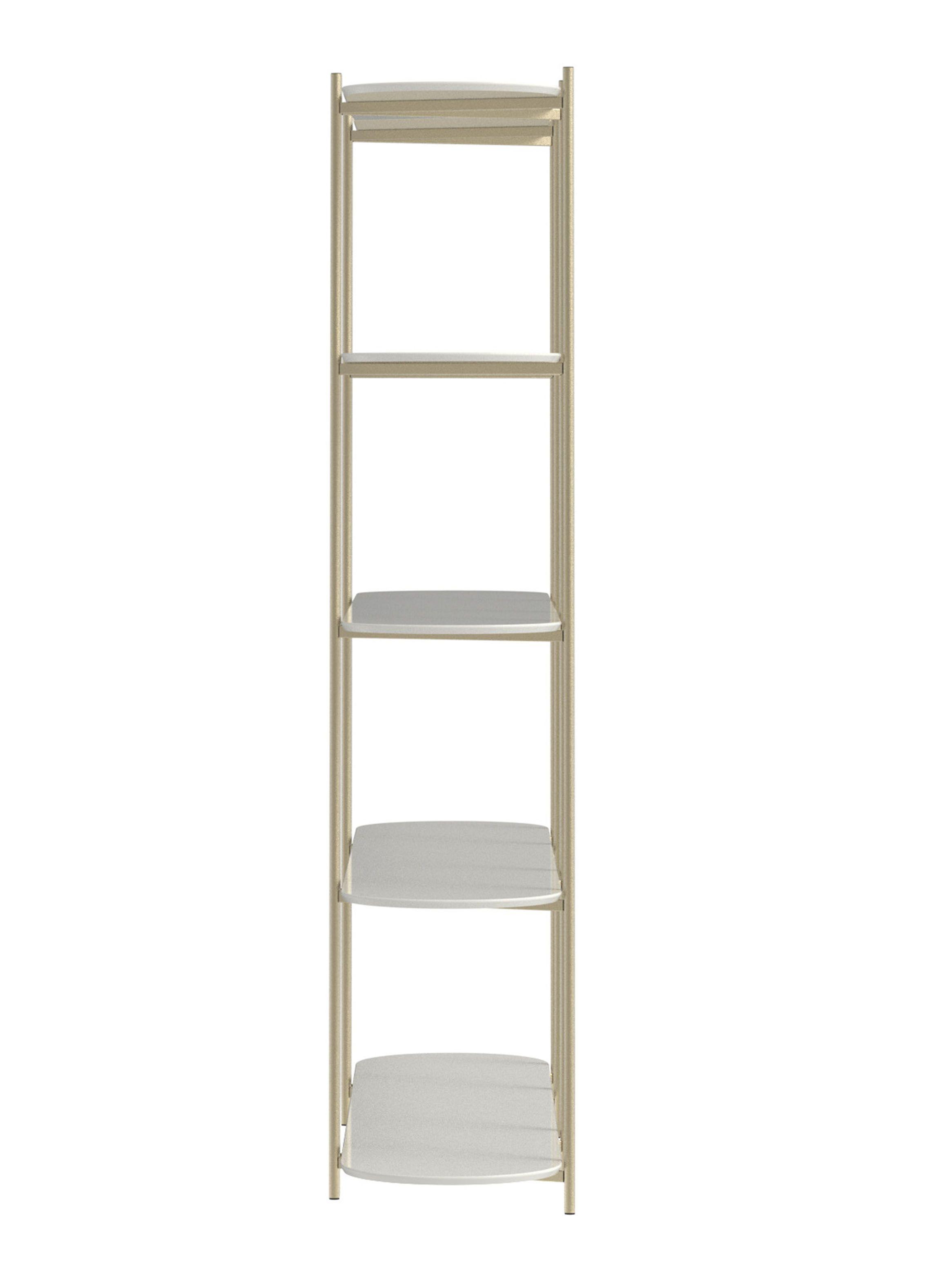 Estante Enya 5 Repisas Off White-2