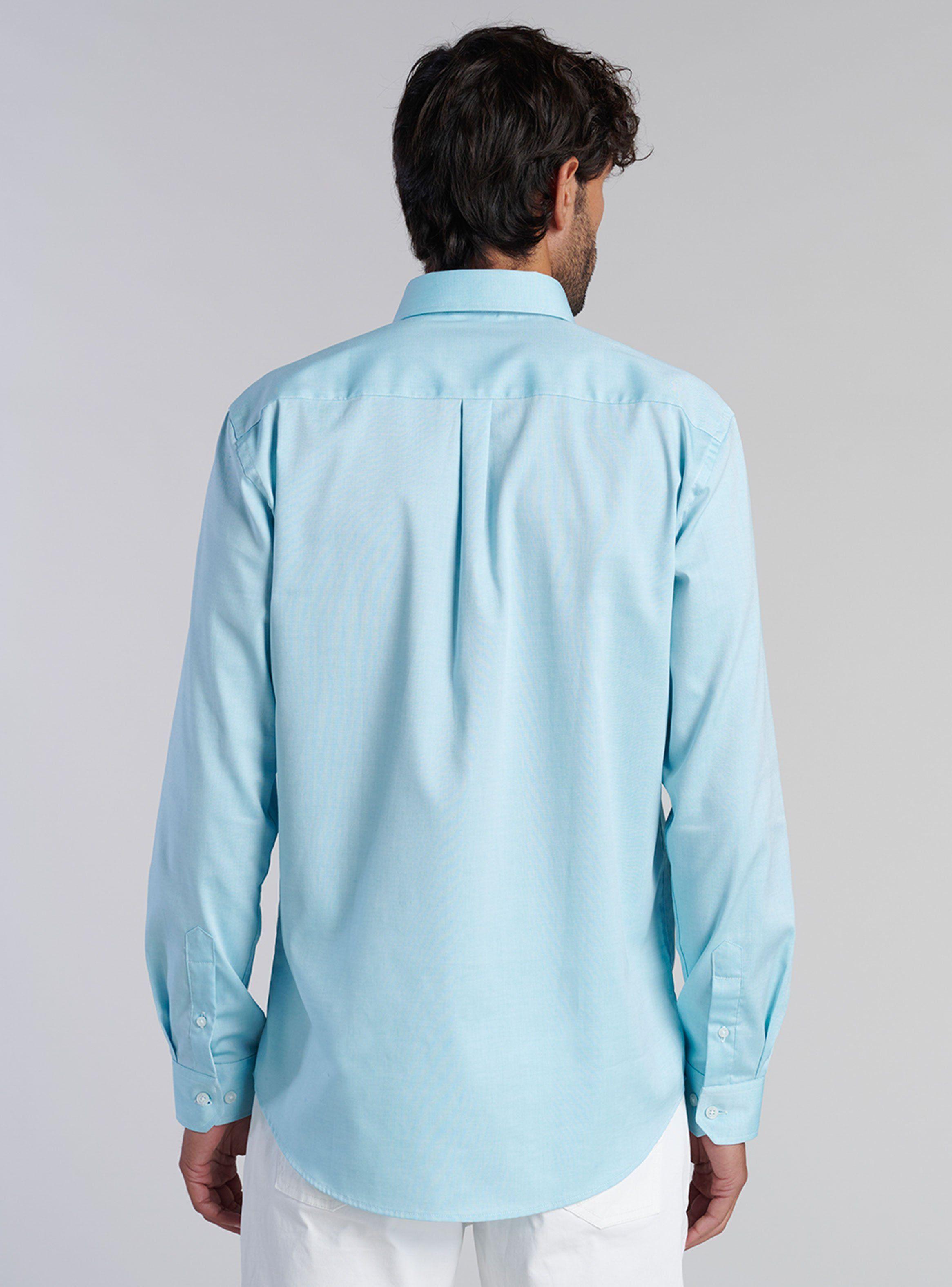 Camisa Smart Casual Oxford Slim Fit-1