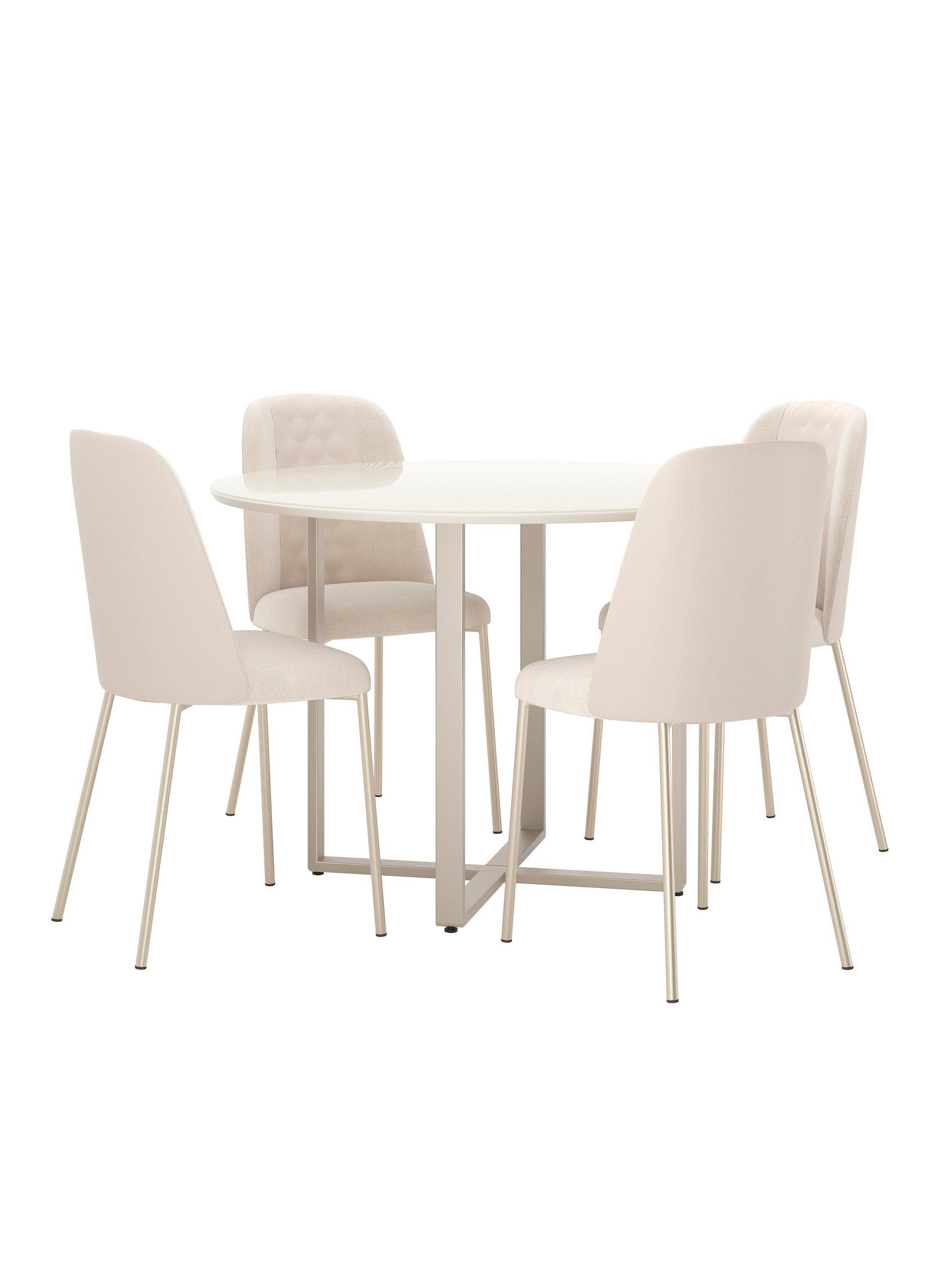 Juego Comedor Arcadia + 4 Sillas-0