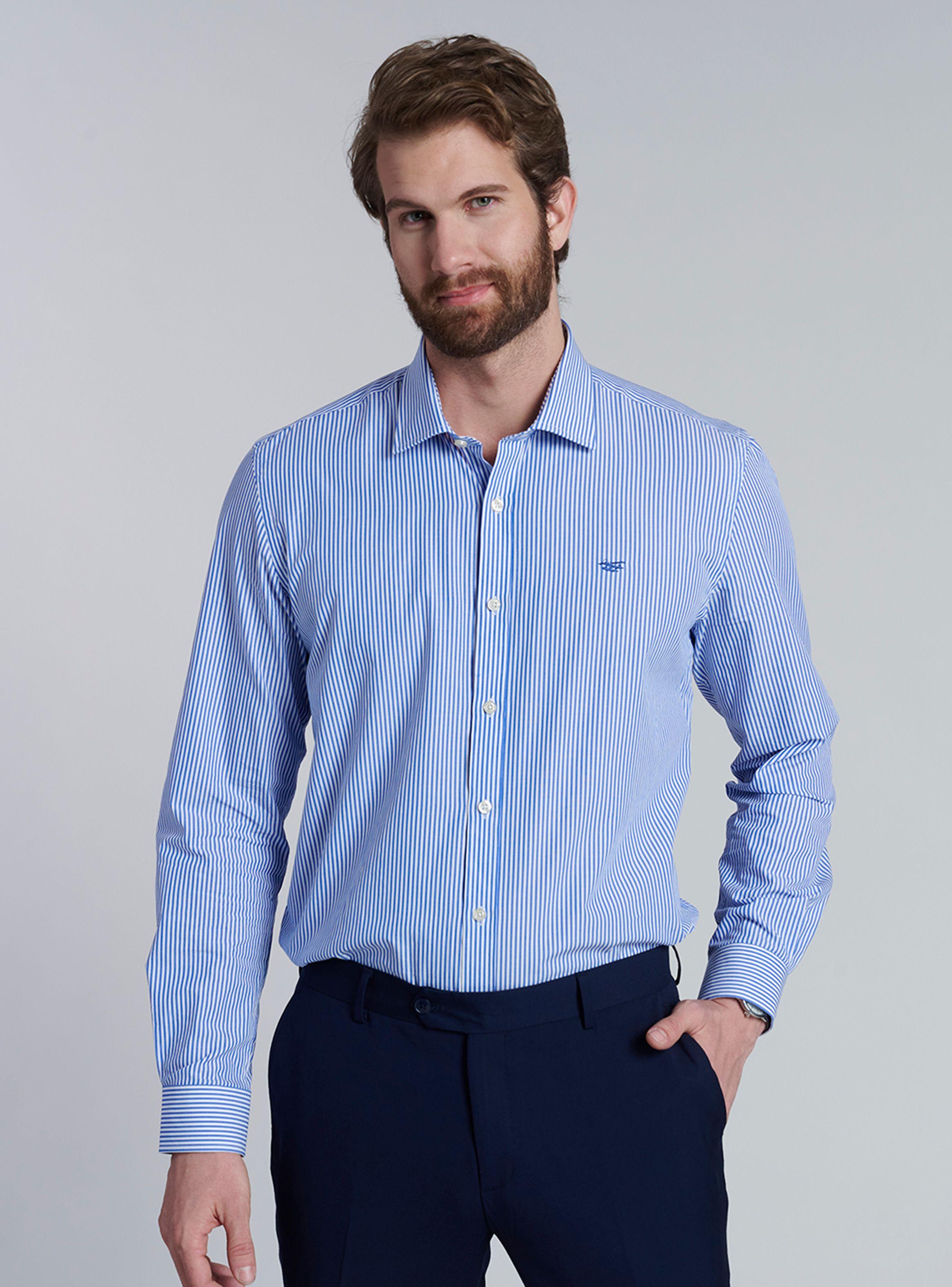 Camisa Striped Oregon Slim Fit-0