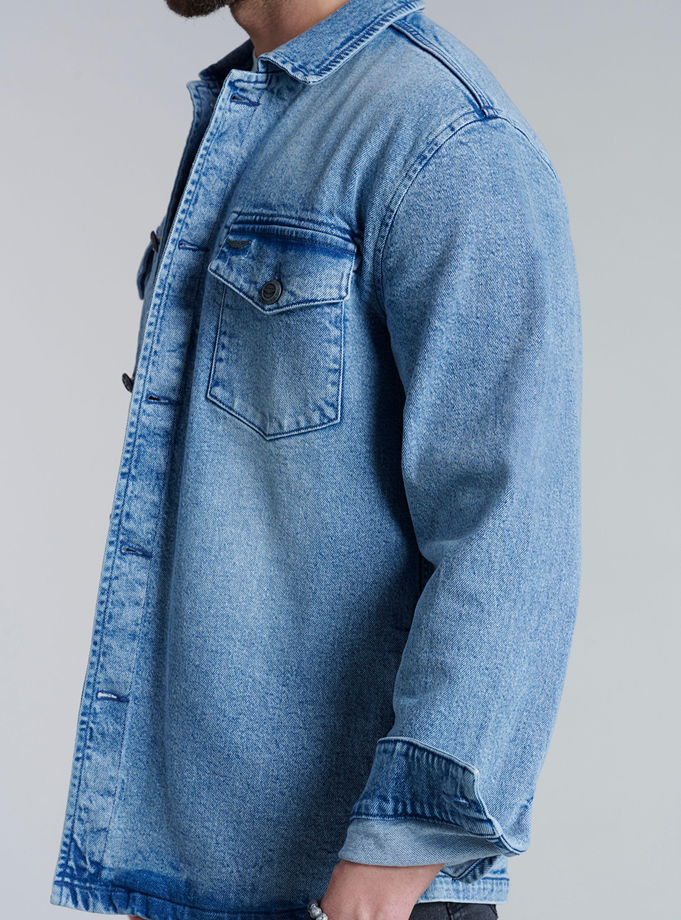 Overshirt Denim Slim Fit-3