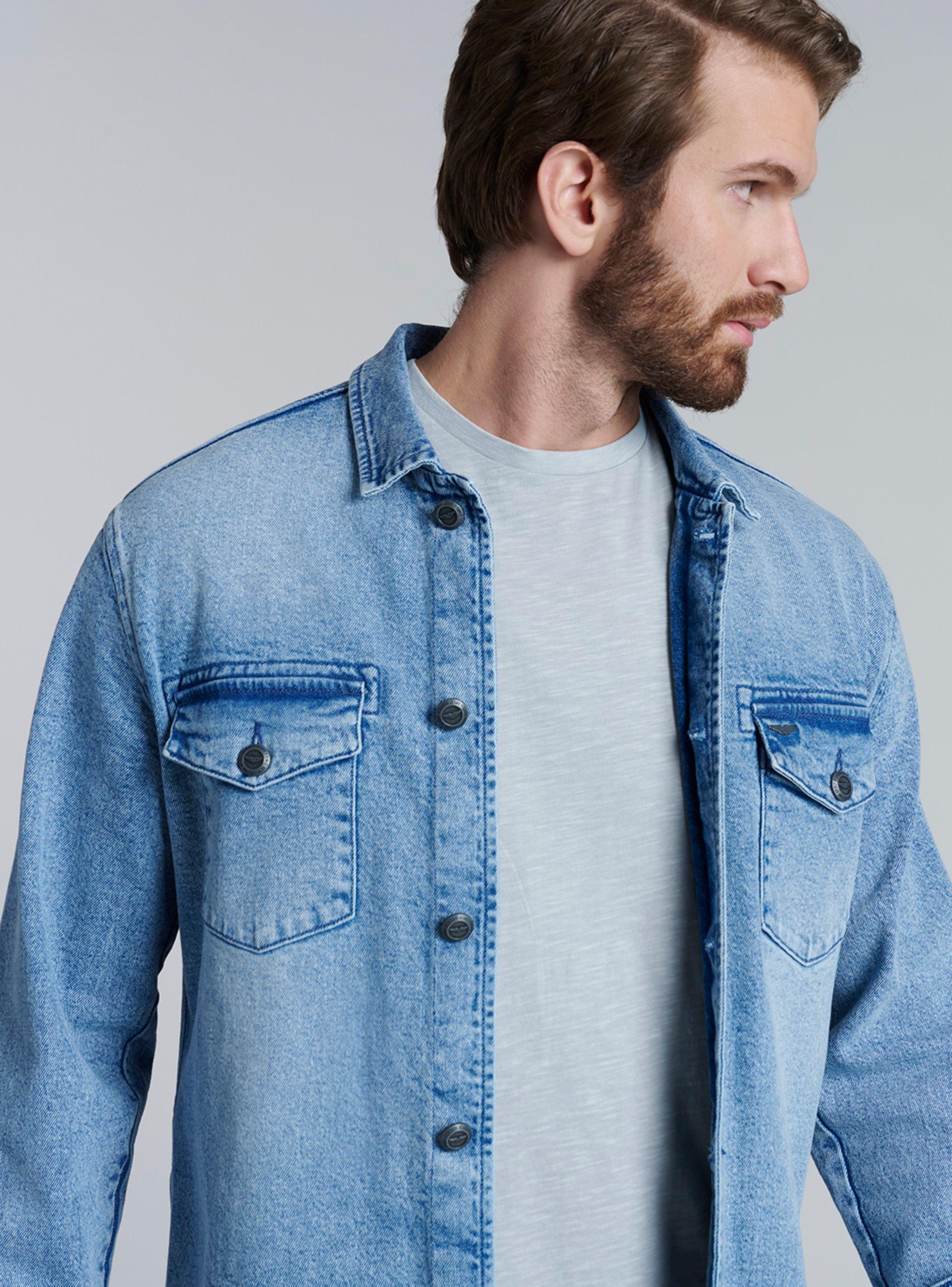 Overshirt Denim Slim Fit-2