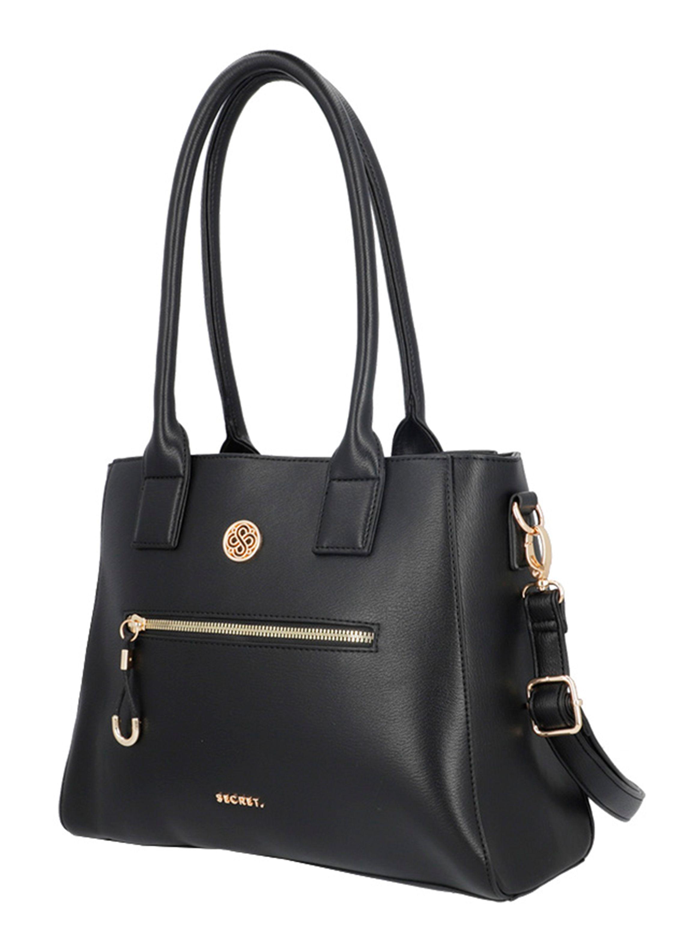 Cartera Tote Alabama SS25 Negro-2