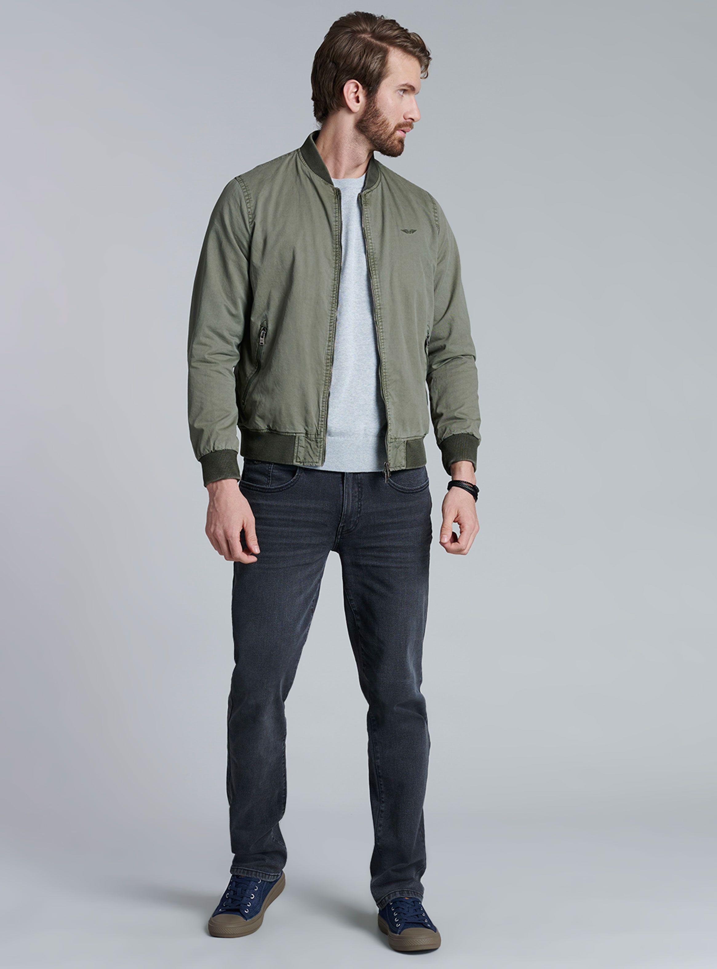 Chaqueta Bomber Garment Dyed Fj Slim Fit-3