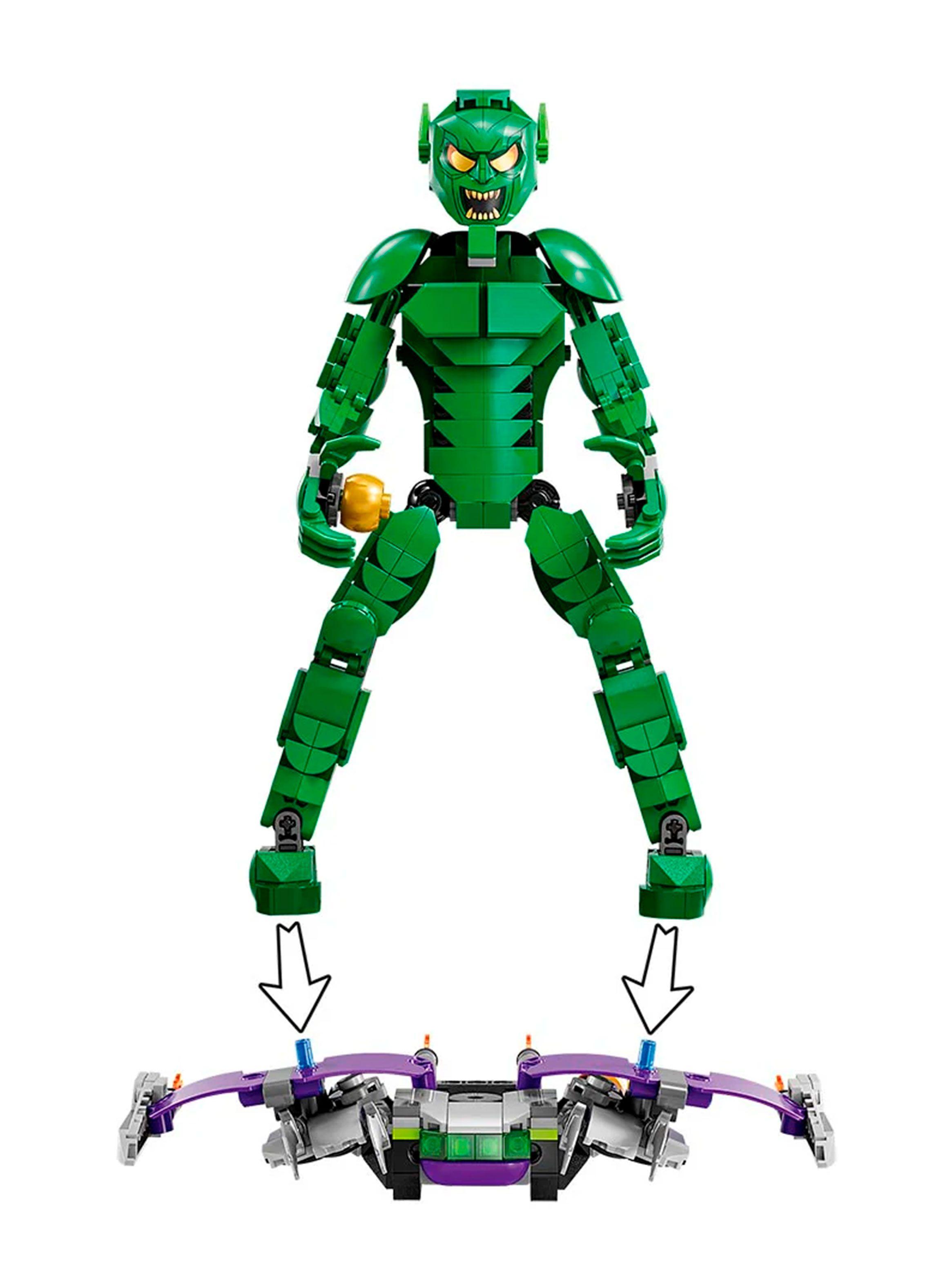 Lego Figura para Construir Duende Verde-3