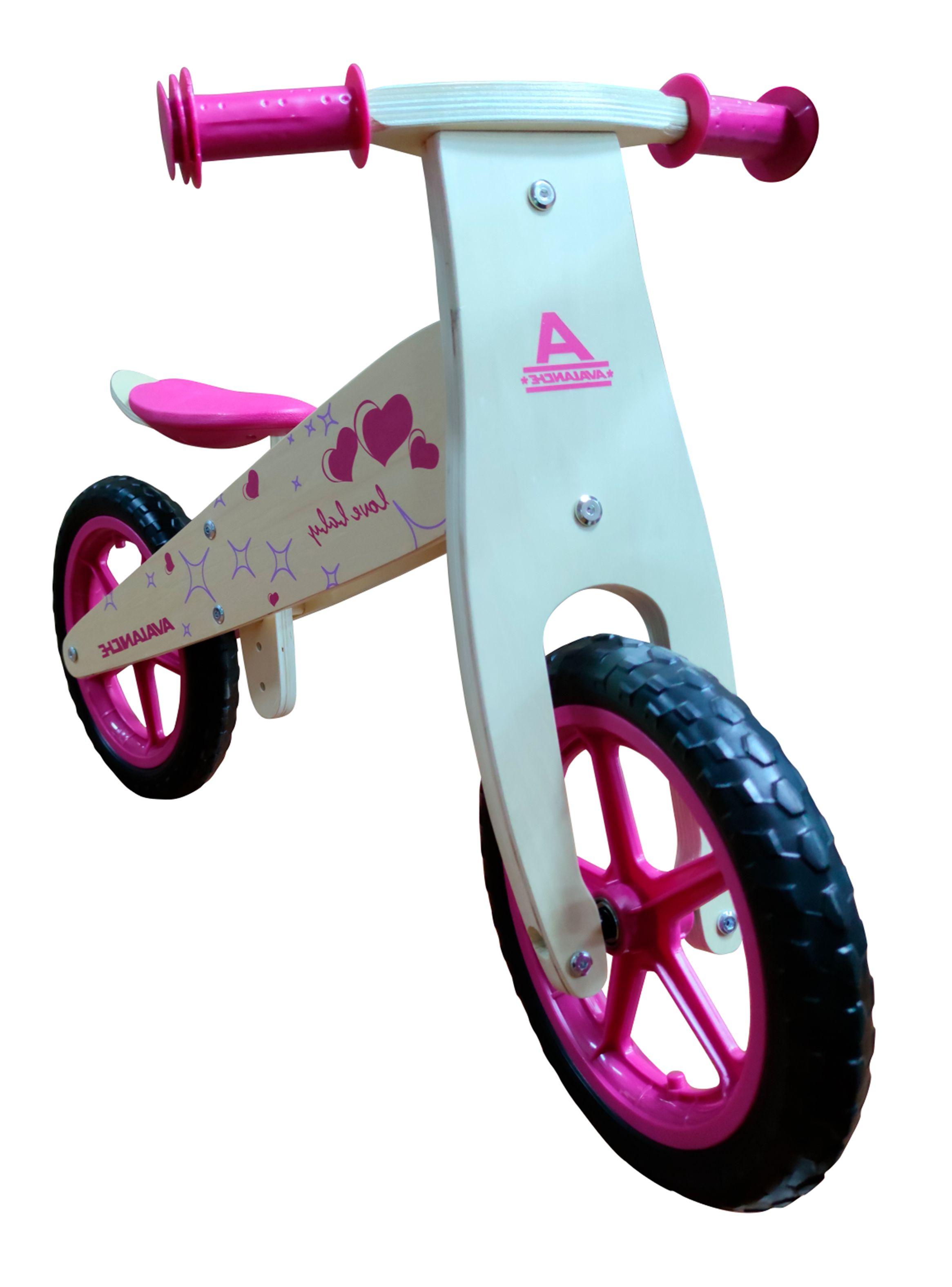 Bicicleta Aprendizaje Modelo Wood Bike-1