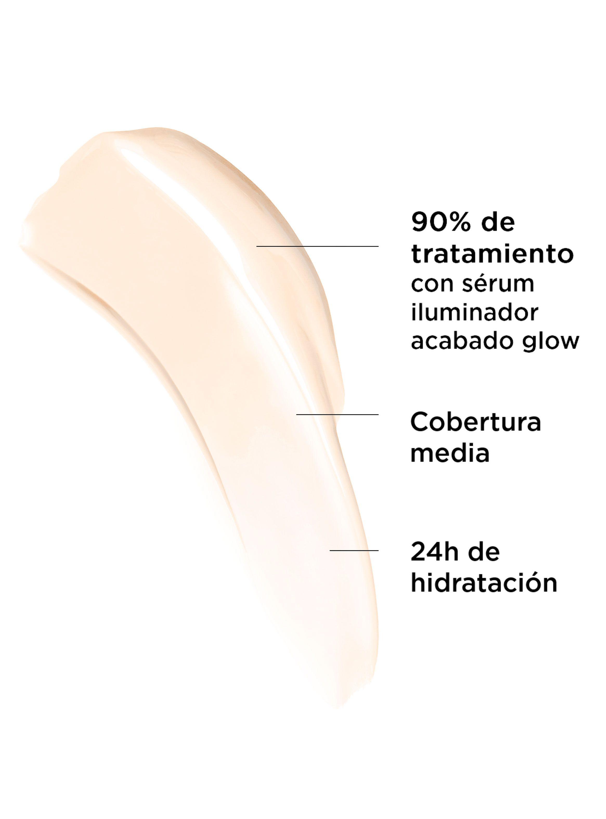 Base de Media Cobertura CC + Nude Glow Fair con SPF 40-1