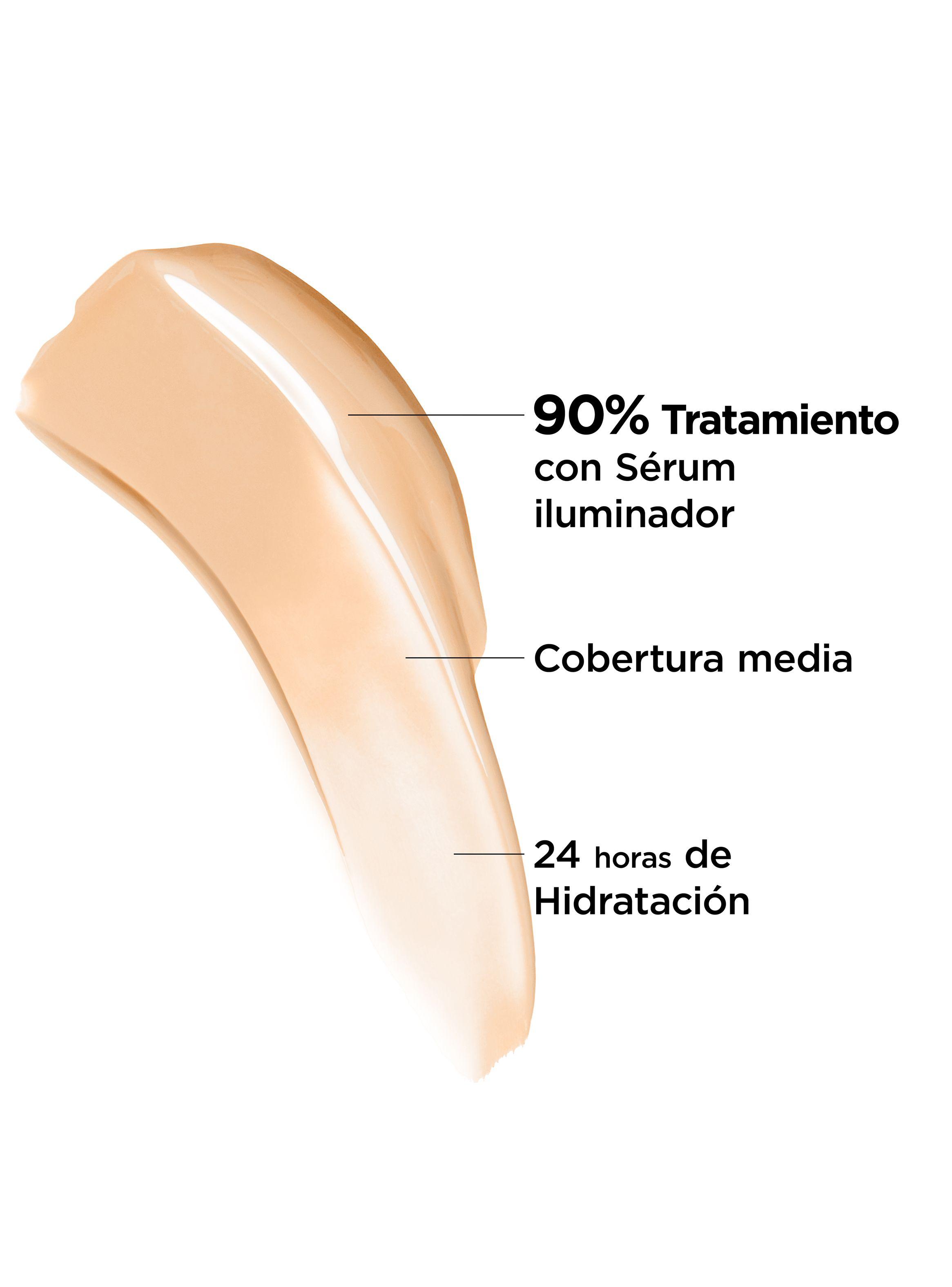 Base de Media Cobertura CC + Nude Glow Light Medium con SPF 40-2