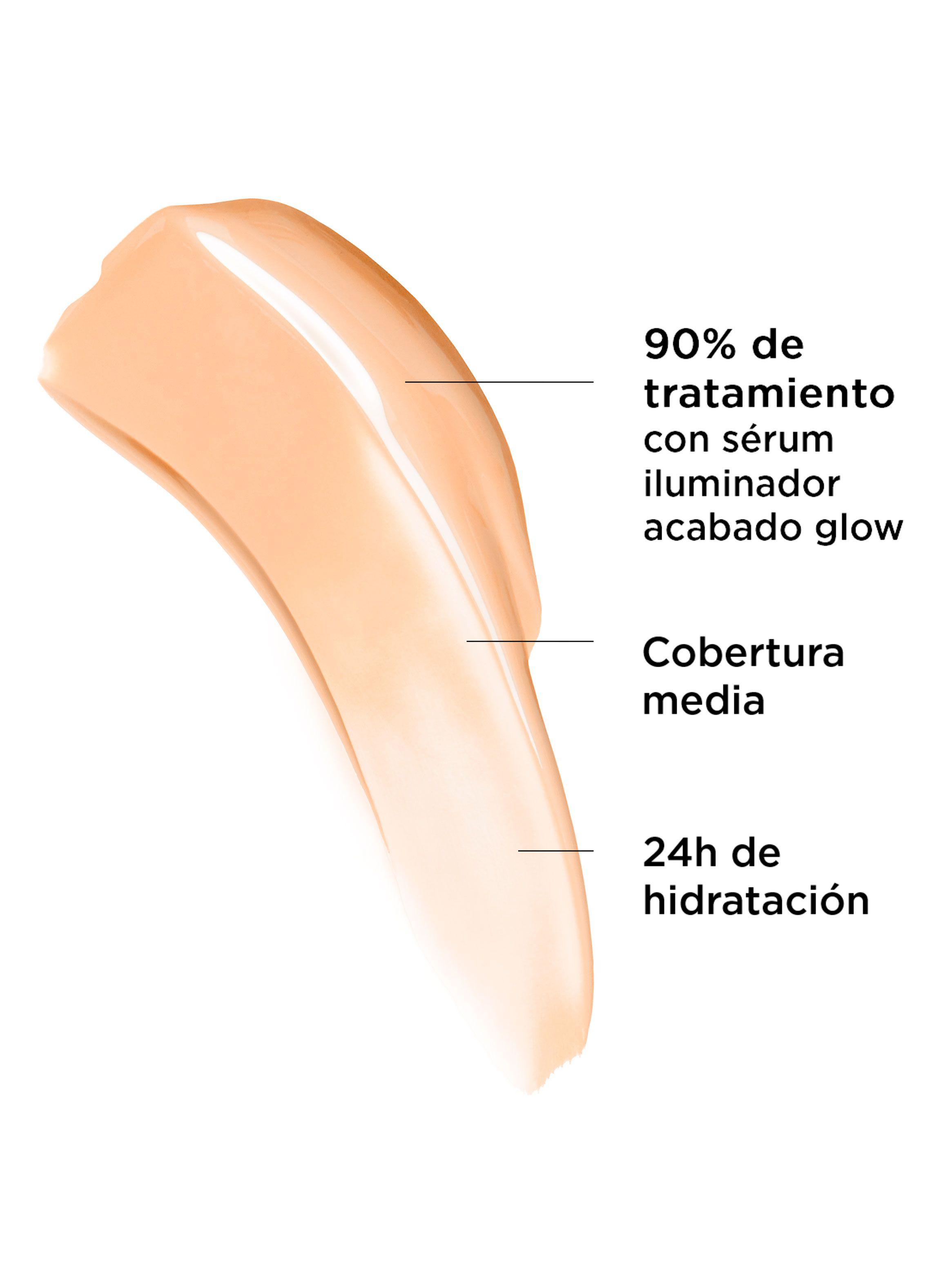 Base de Media Cobertura CC + Nude Glow Medium con SPF 40-1