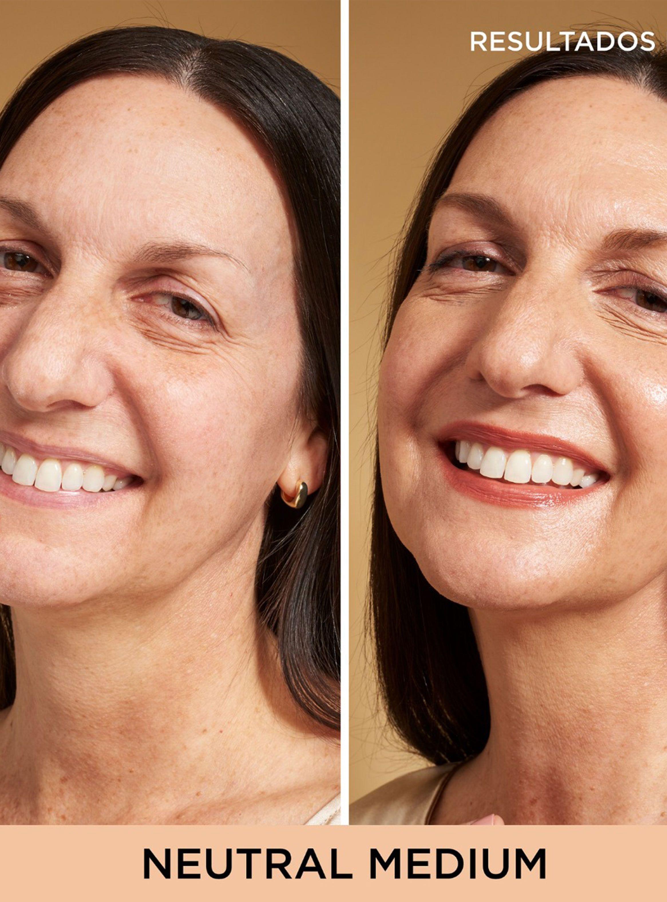 Base de Media Cobertura CC + Nude Glow Neutral Medium con SPF 40-2