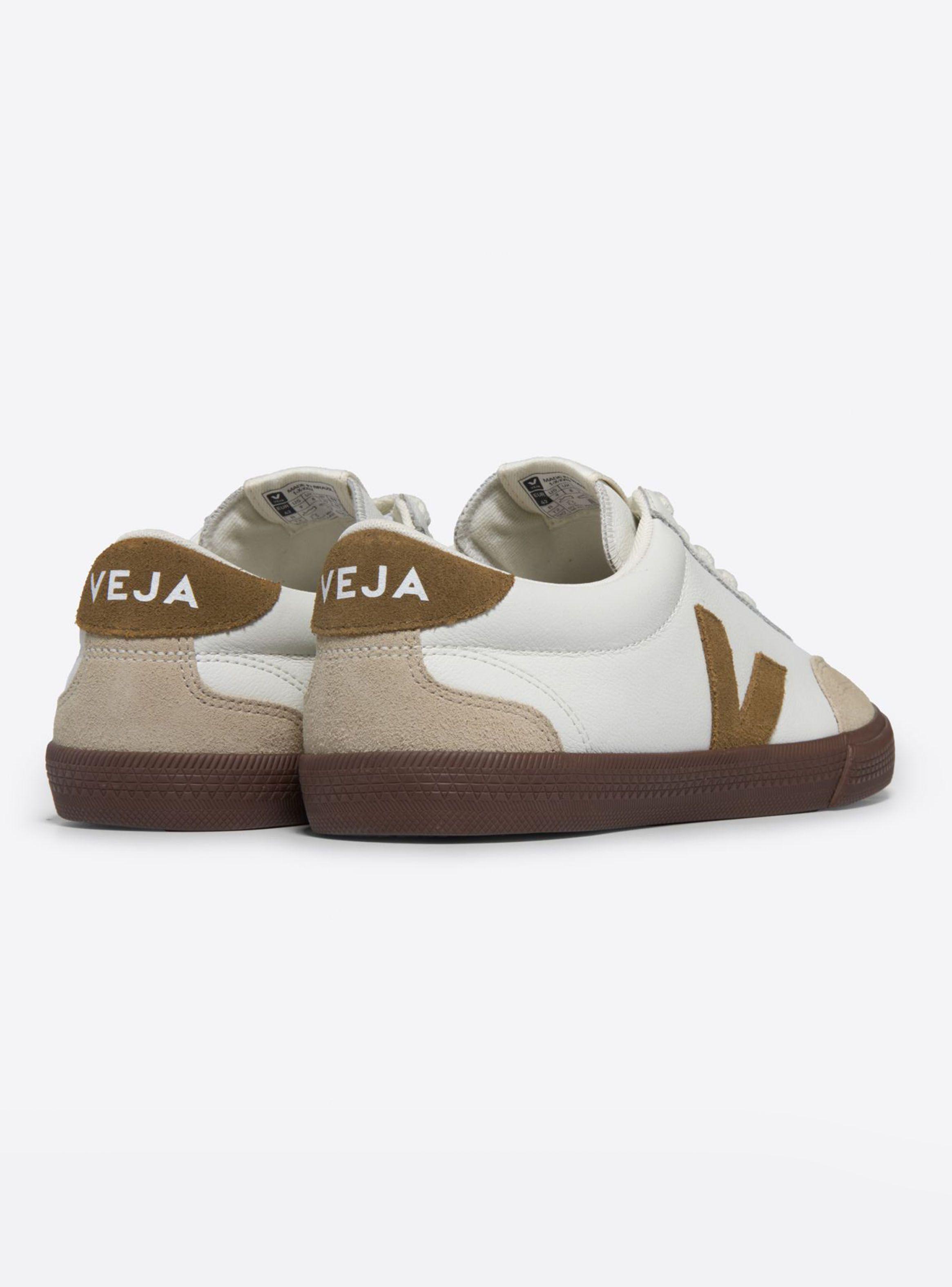 Zapatilla Urbana Mujer Volley Leather Cuero-2