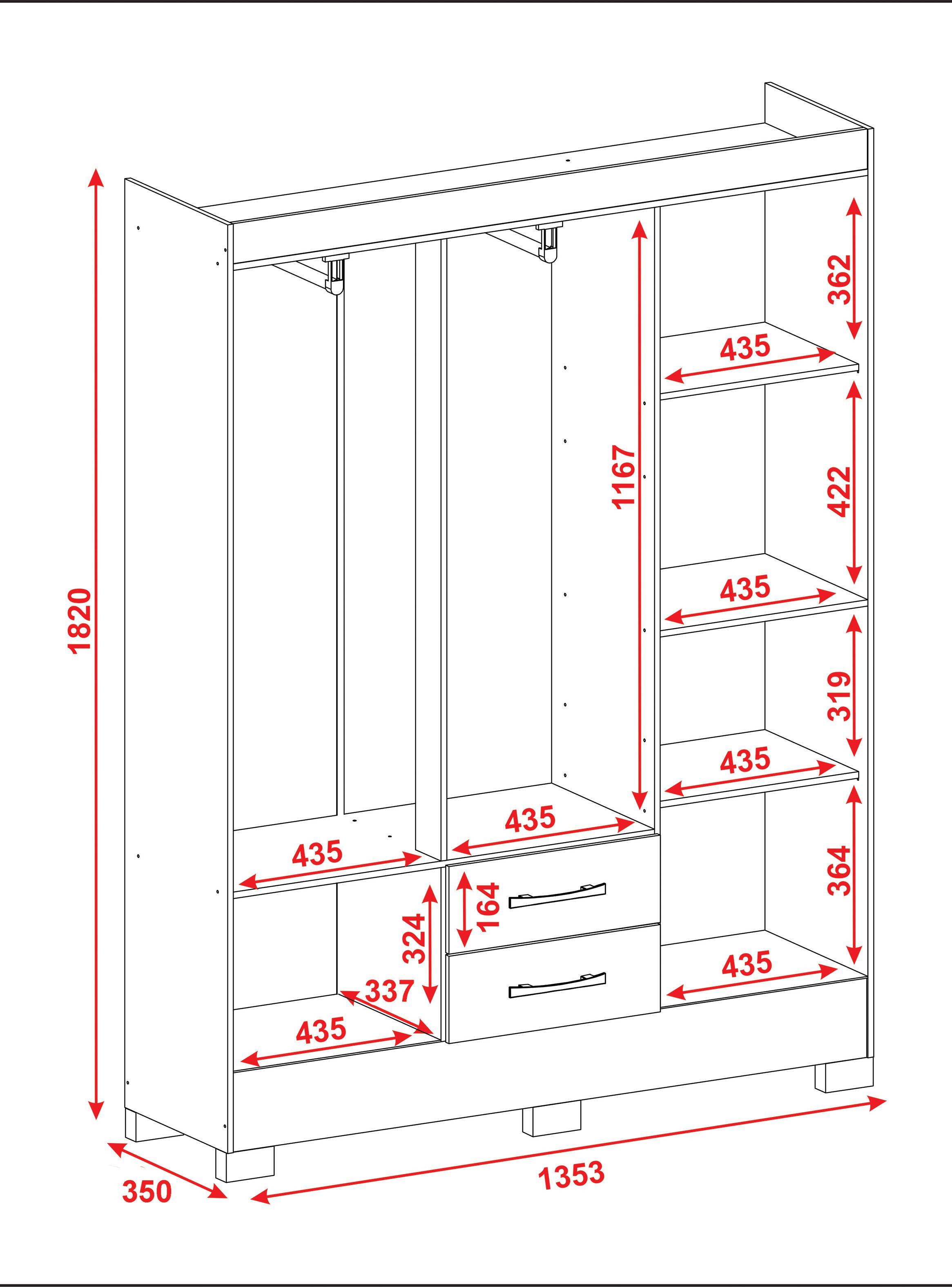 Clóset Natal 6P Café-1