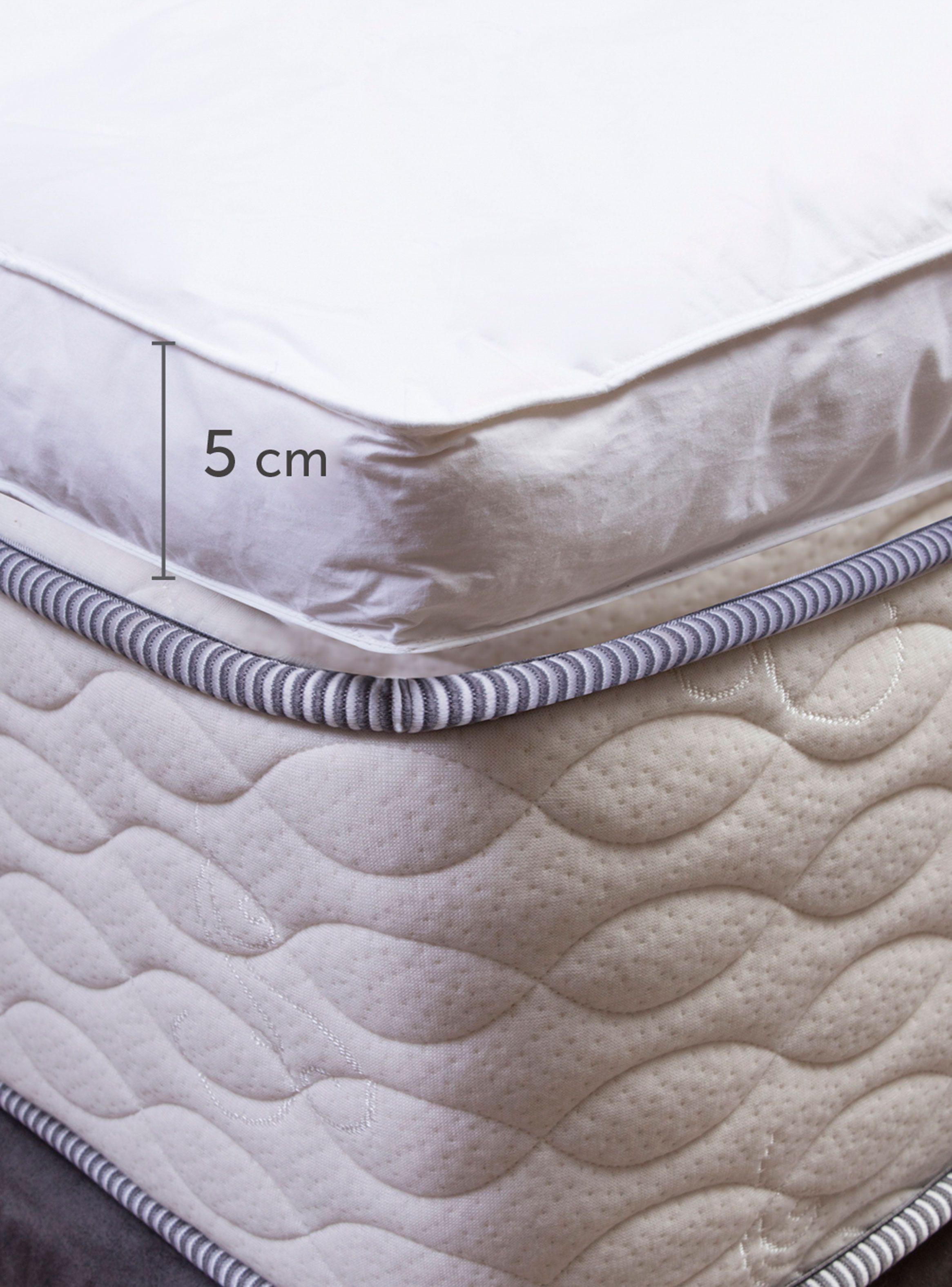 Cubrecolchón 1 Plaza Bed Topper Down Alternative-1