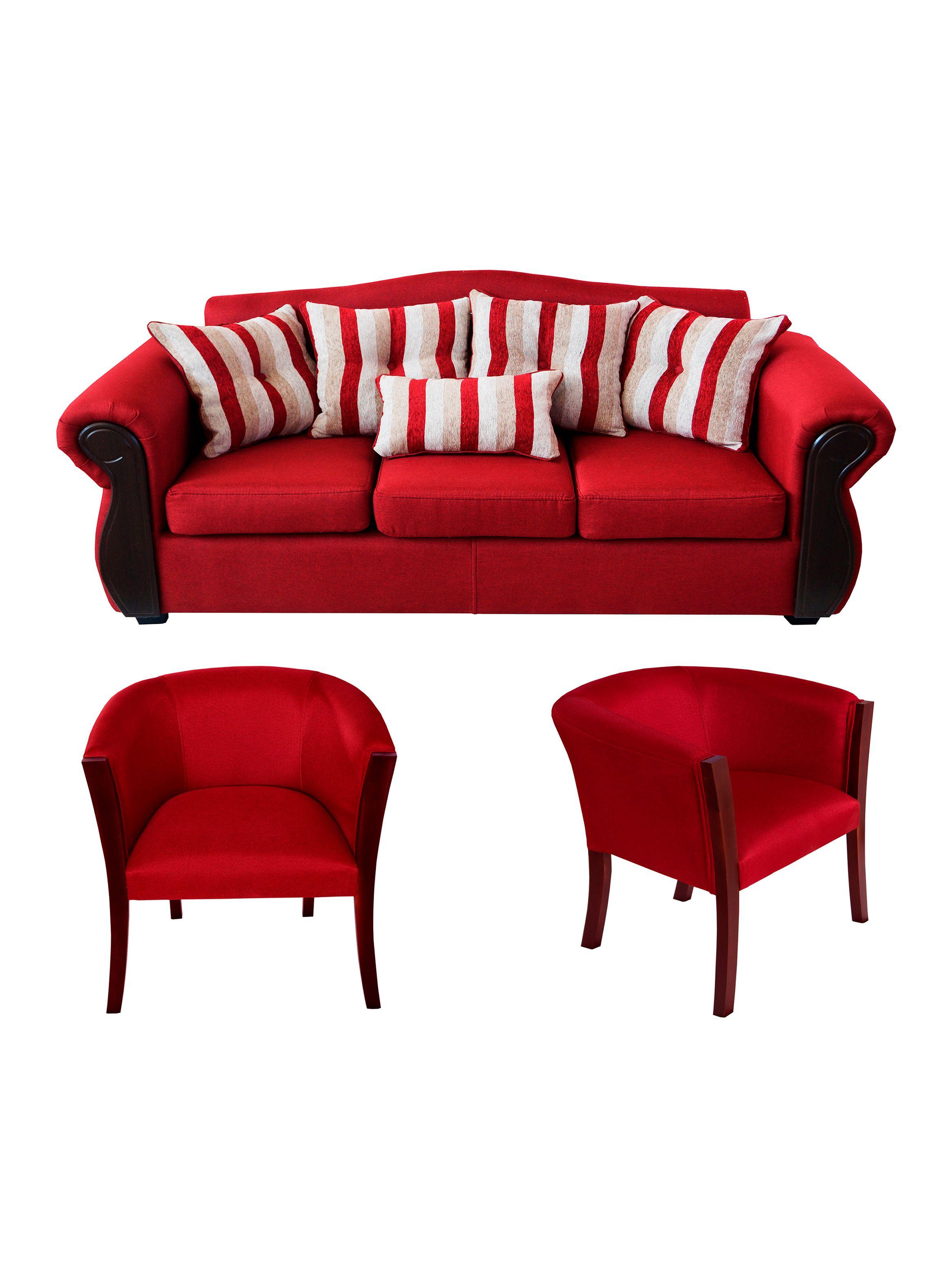 Juego Stylo de Living Andre Lino Sofá 3C + Sillones 1C Stylo-0