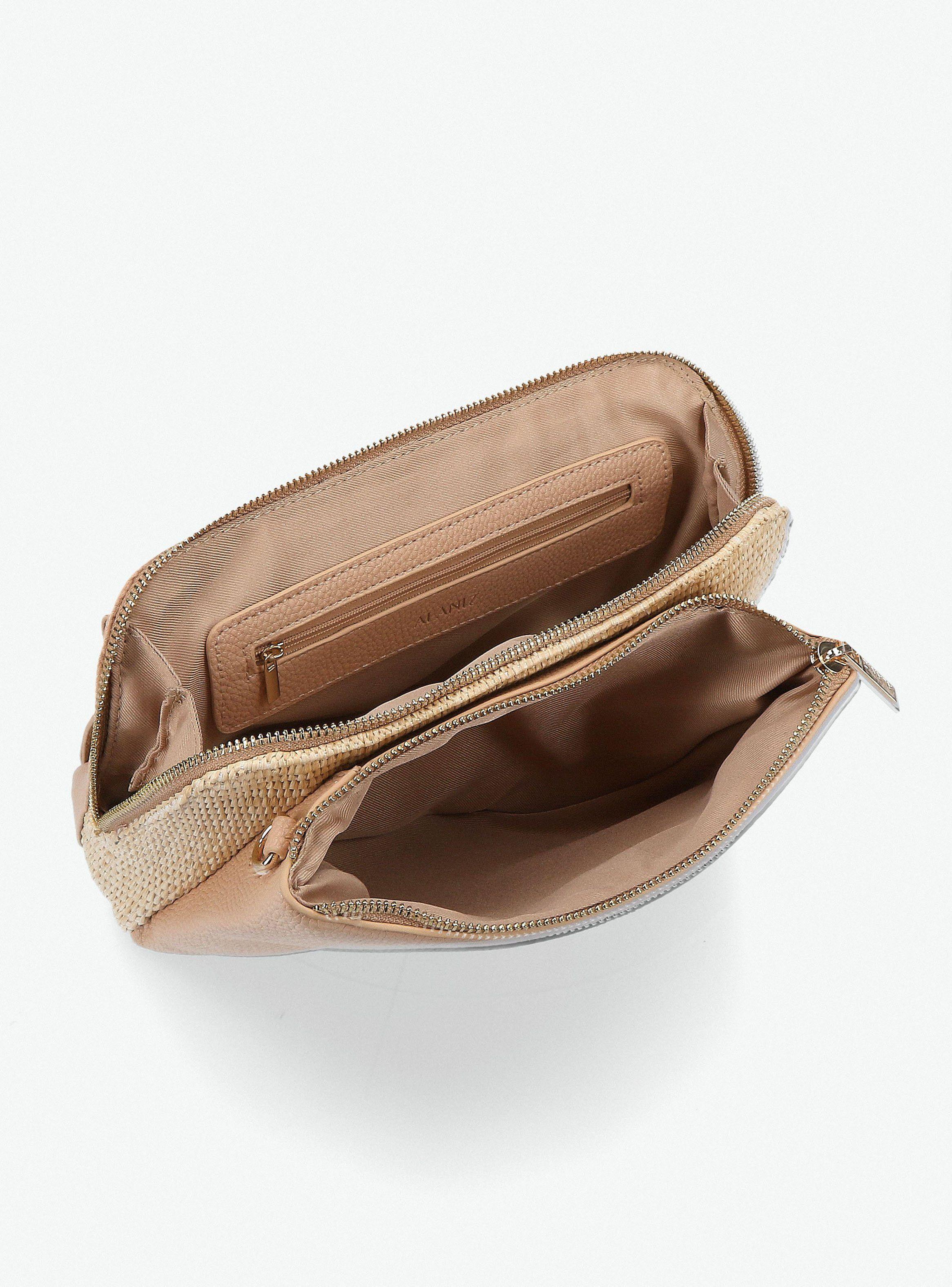 Cartera Crossbody con Bolsillo Look Raffia-5