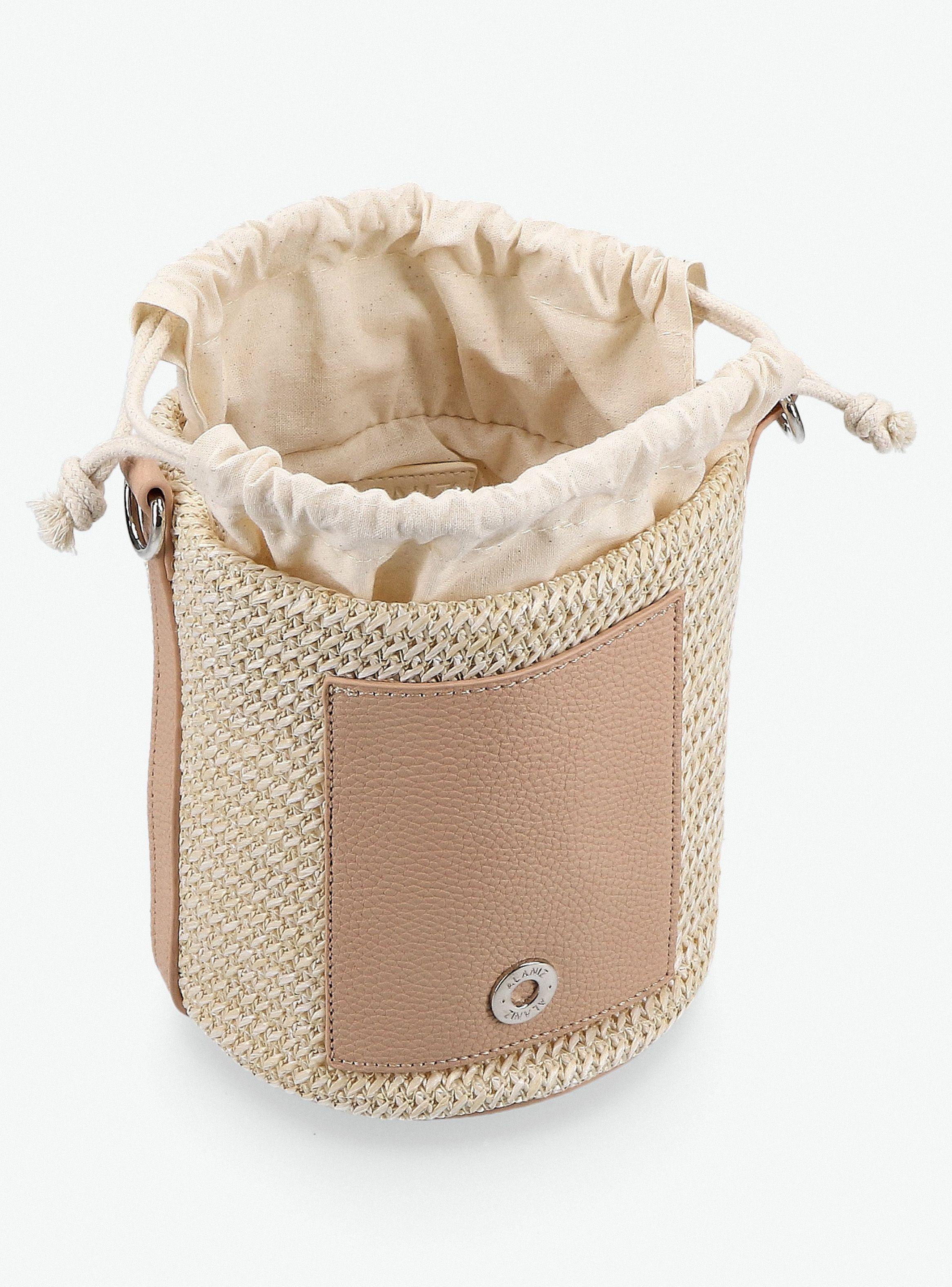 Cartera Crossbody Tipo Saco Look Raffia-5
