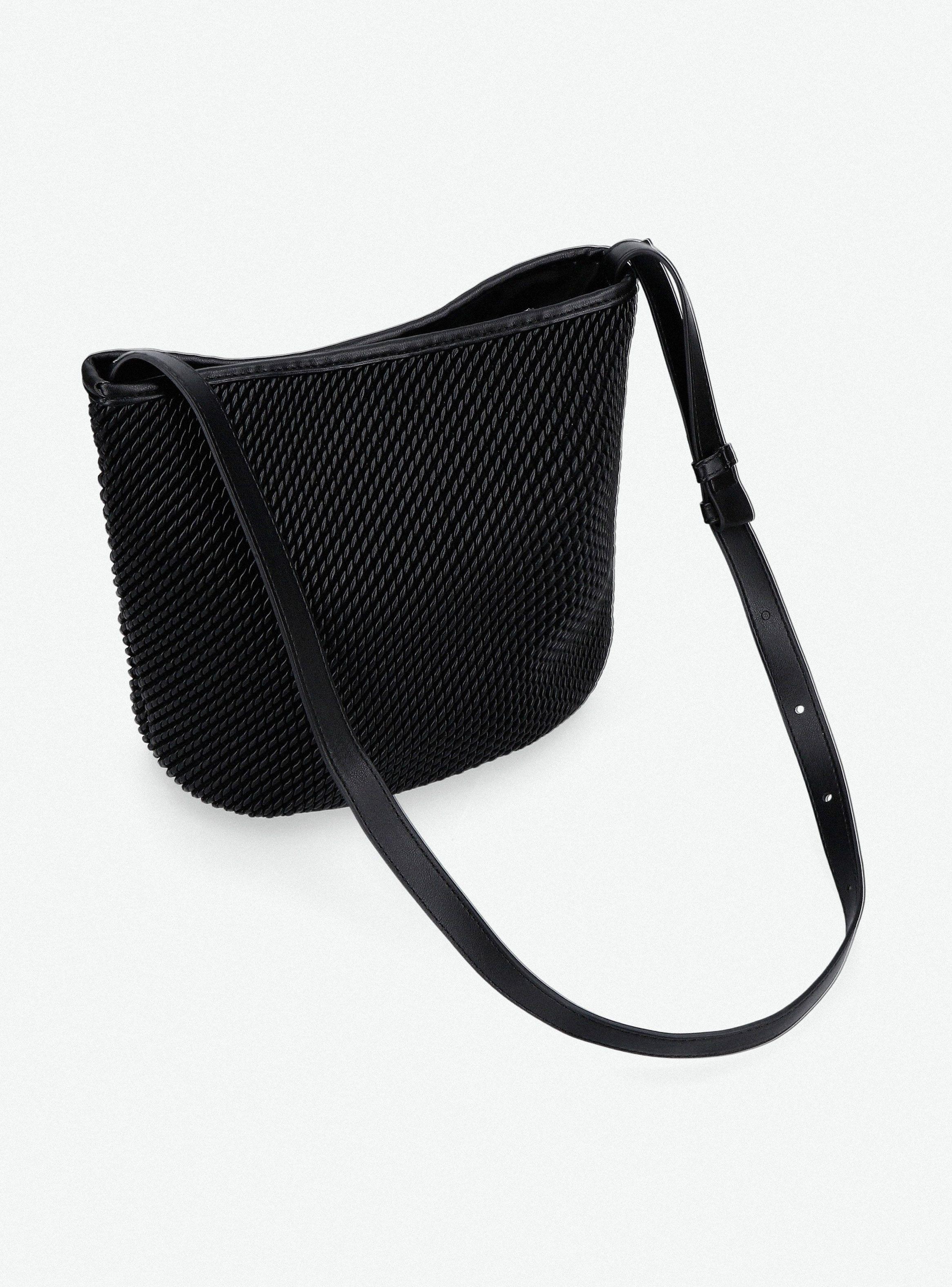 Cartera de Hombro Efecto en Relieve-4
