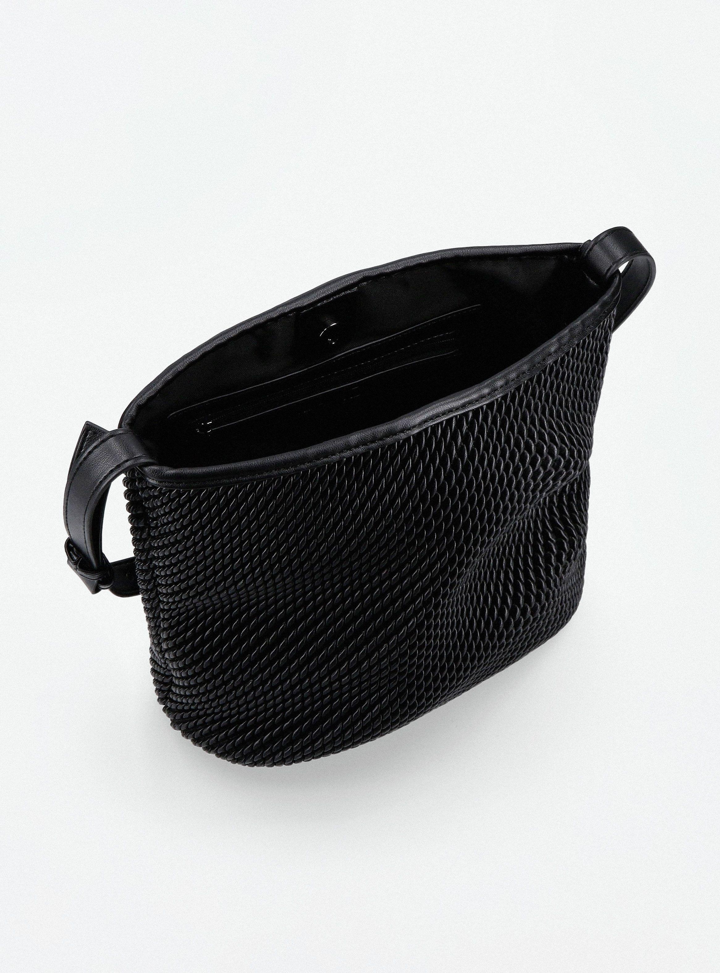 Cartera de Hombro Efecto en Relieve-5