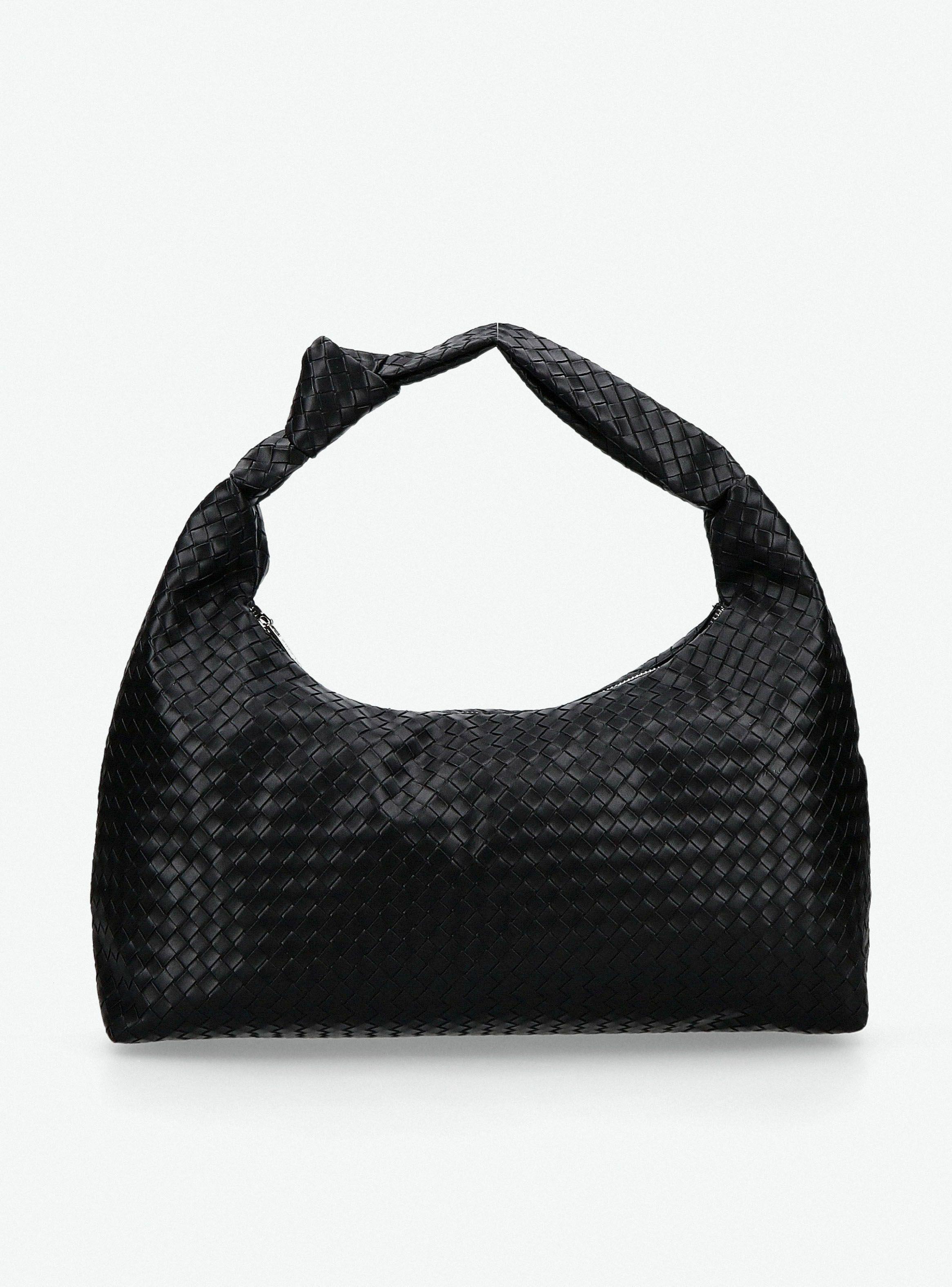 Cartera de Hombro Efecto Trenzado-2