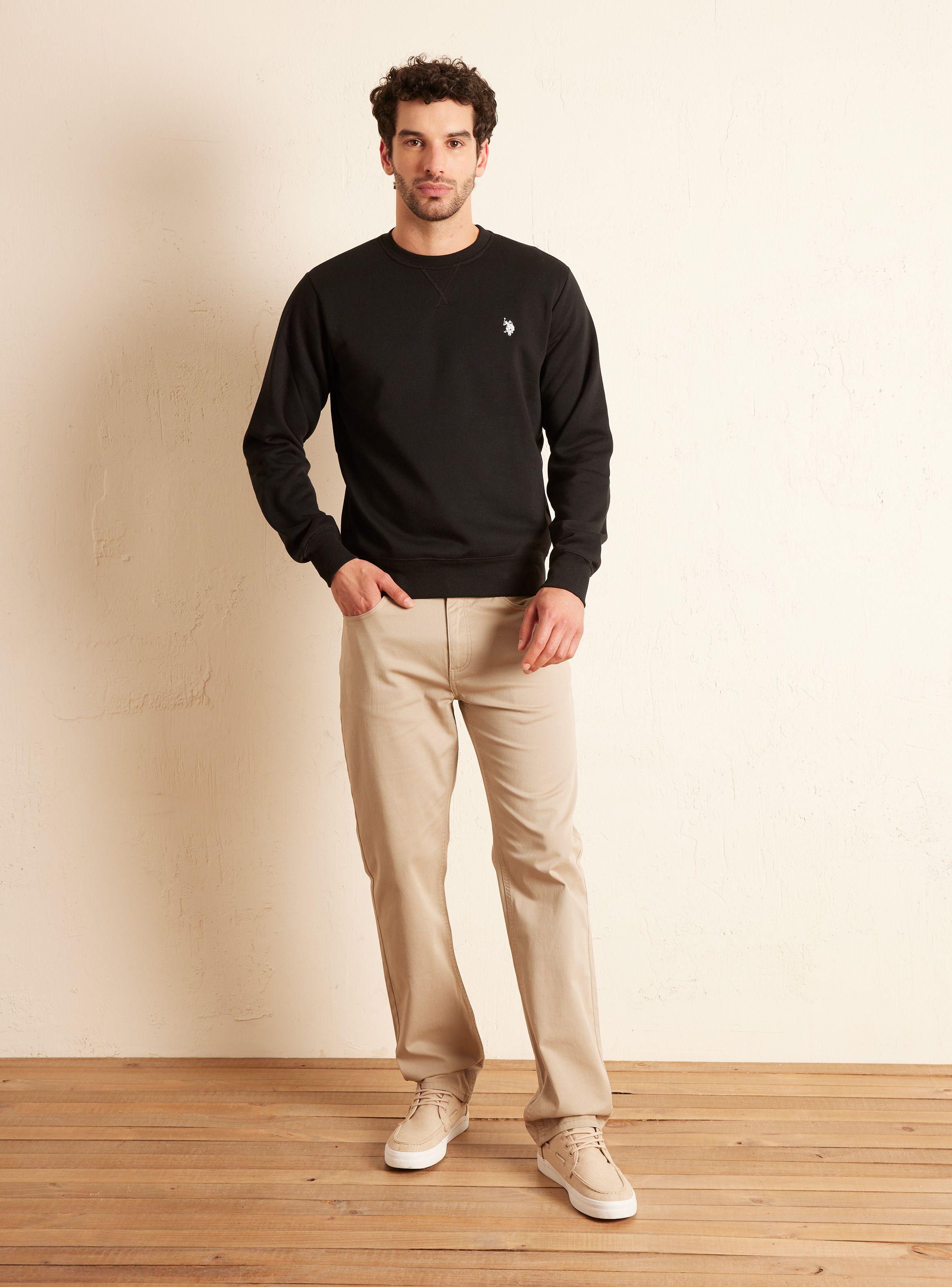 Polerón Crew Neck Logo Bordado-4