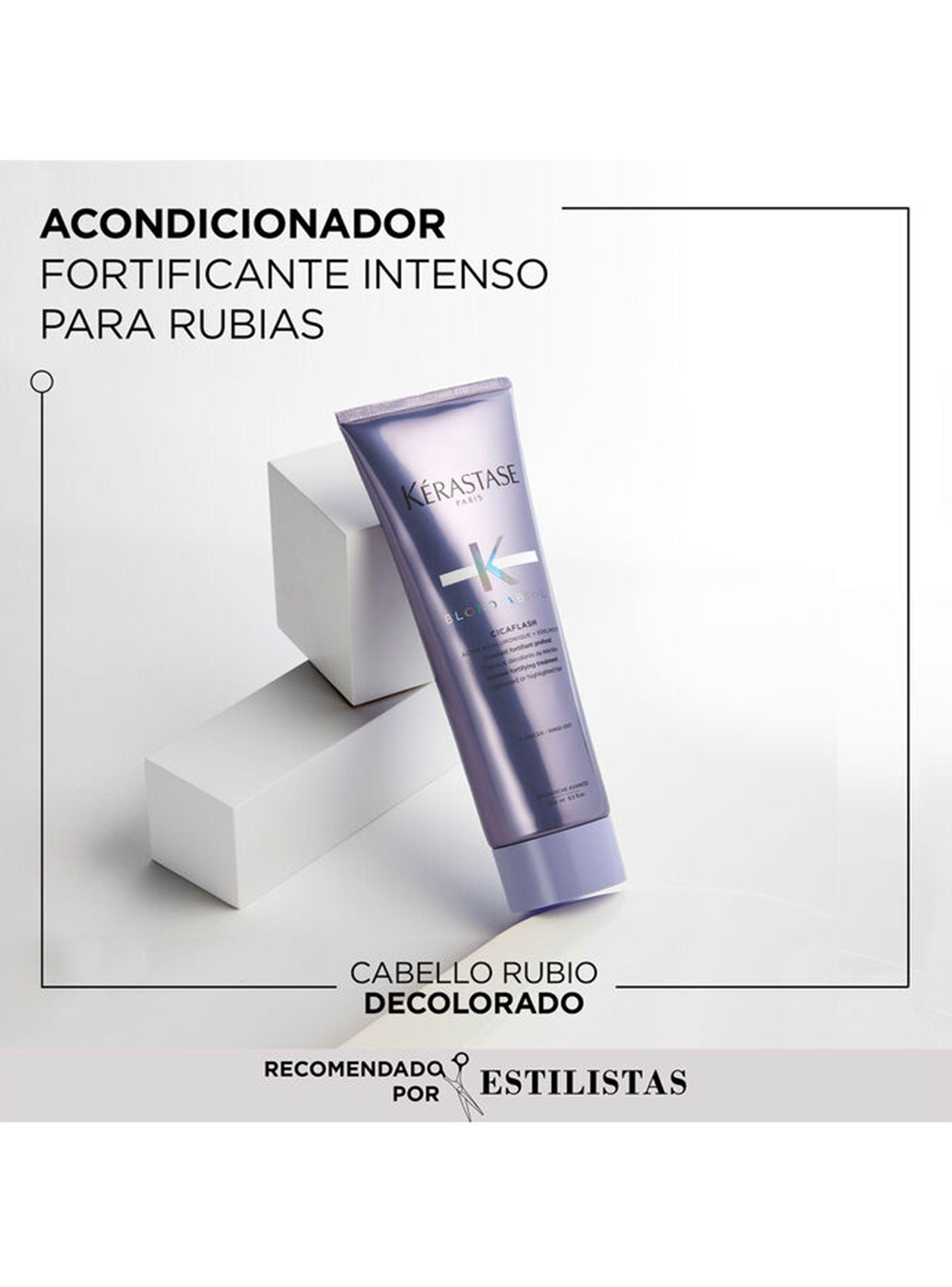 Set  Cabello Rubio Blond Absolu Shampoo 80ml + Acondicionador 75ml + Aceite 50ml Kérastase-3