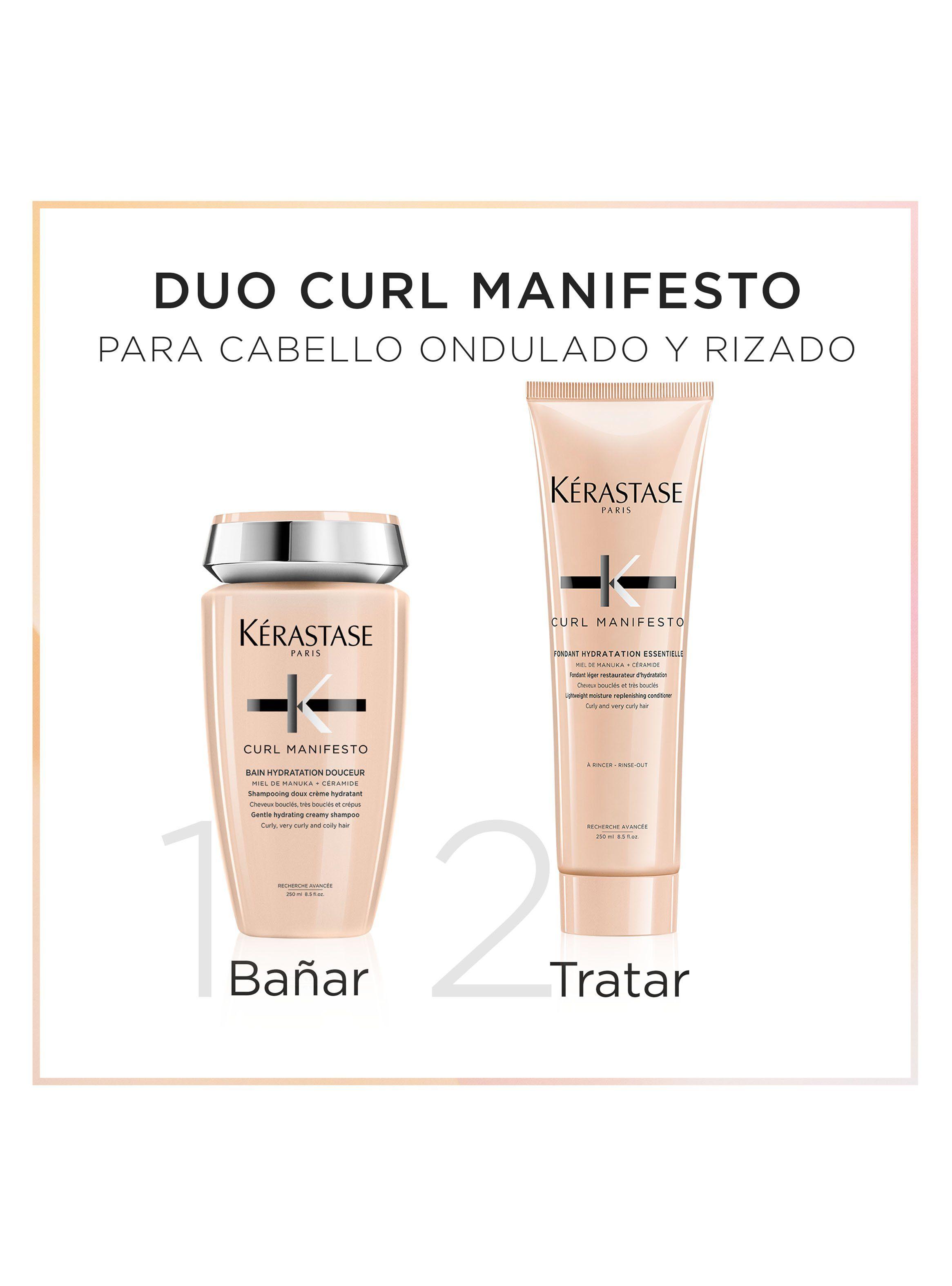 Set Hidratante Cabello Rizado Curl Manifesto Shampoo 250ml + Acondicionador 250ml-1