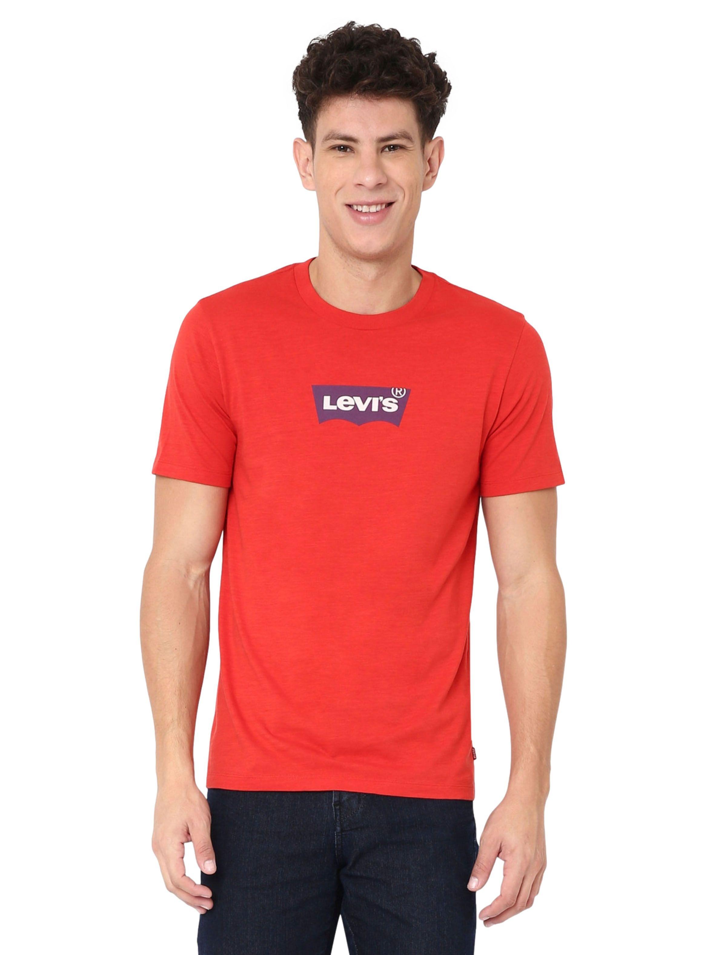 Polera Print Logo Front Regular Fit-0