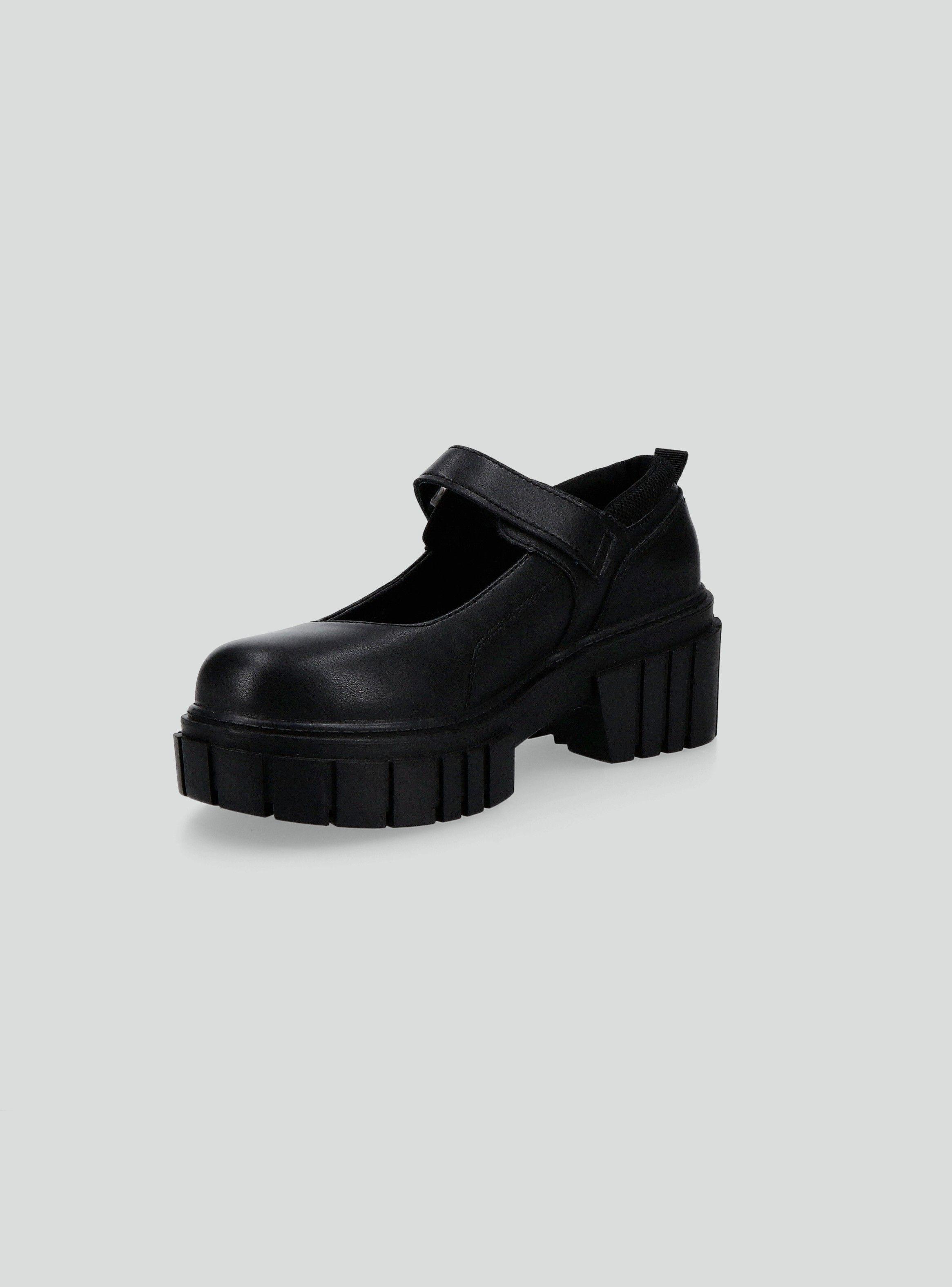 Zapato Escolar Hebilla Plataforma Niña-1