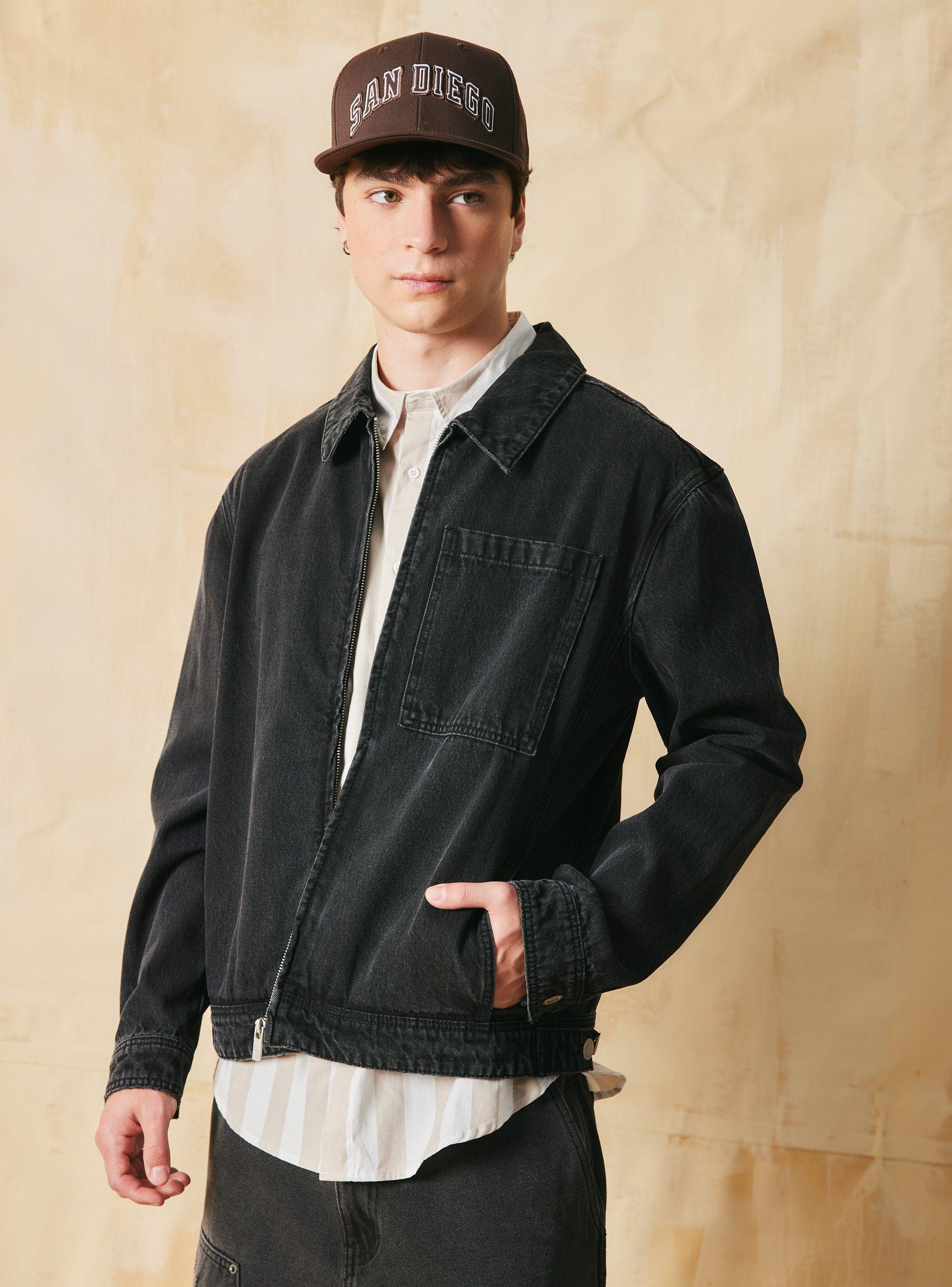 Chaqueta Bolsillos Relaxed Fit-0