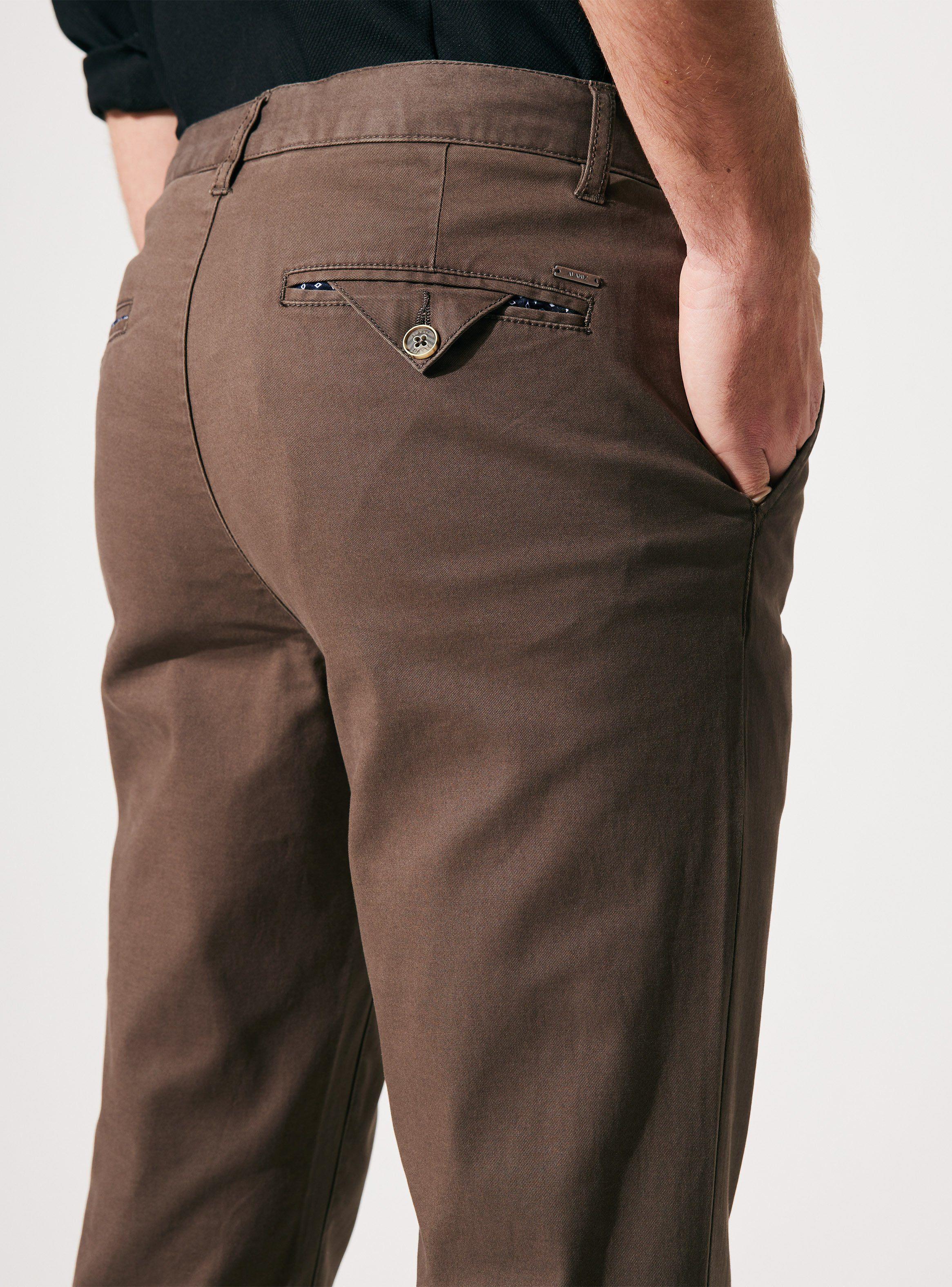 Pantalon Chino Slim con Spandex Colores Moda-3