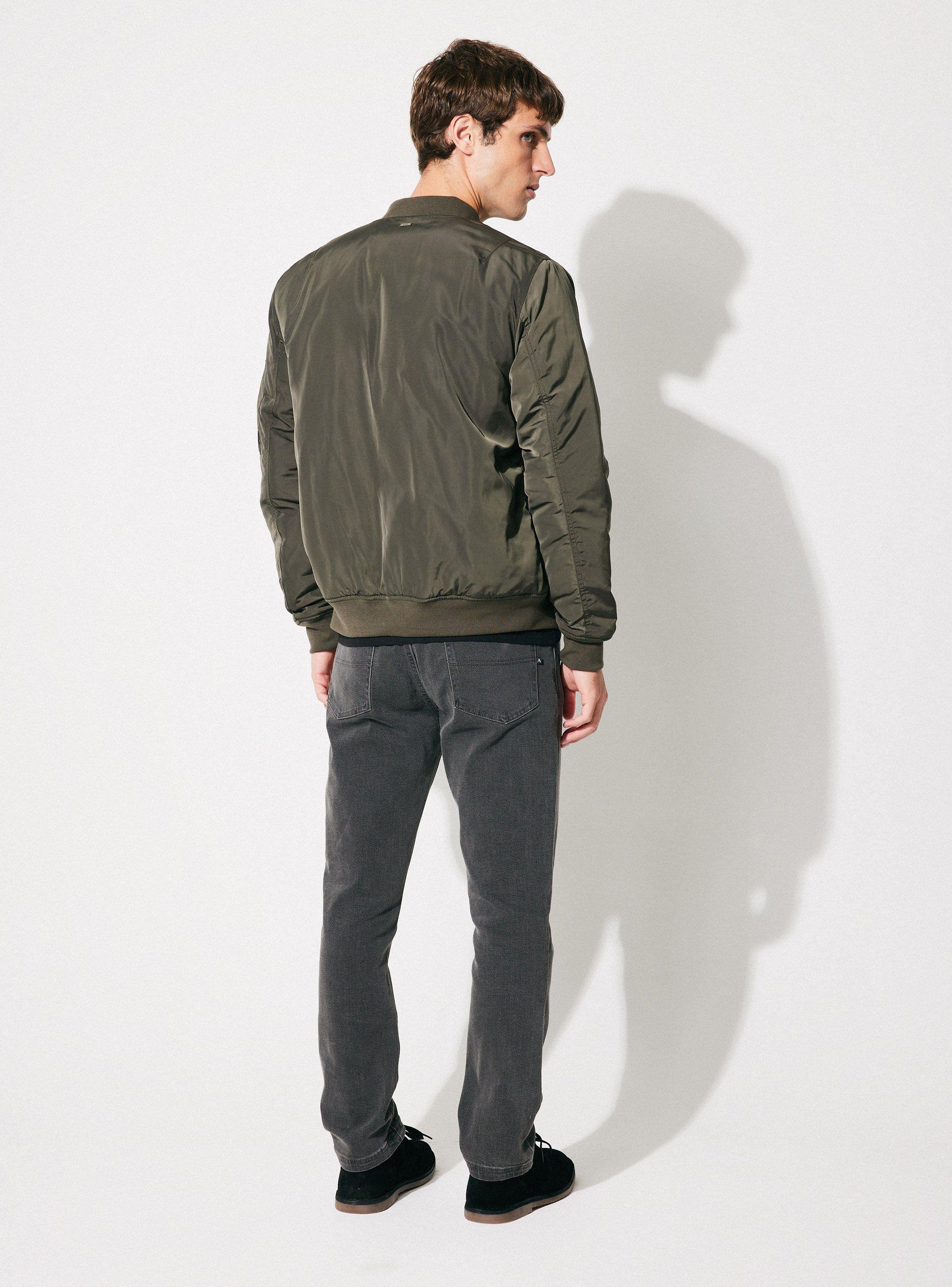 Chaqueta Bomber Full zipper-5